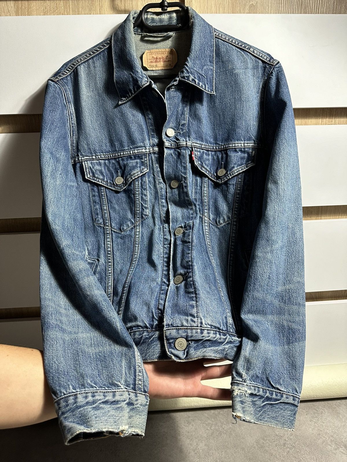 Mens Vintage Denim Jacket Levis 90s Outerwear