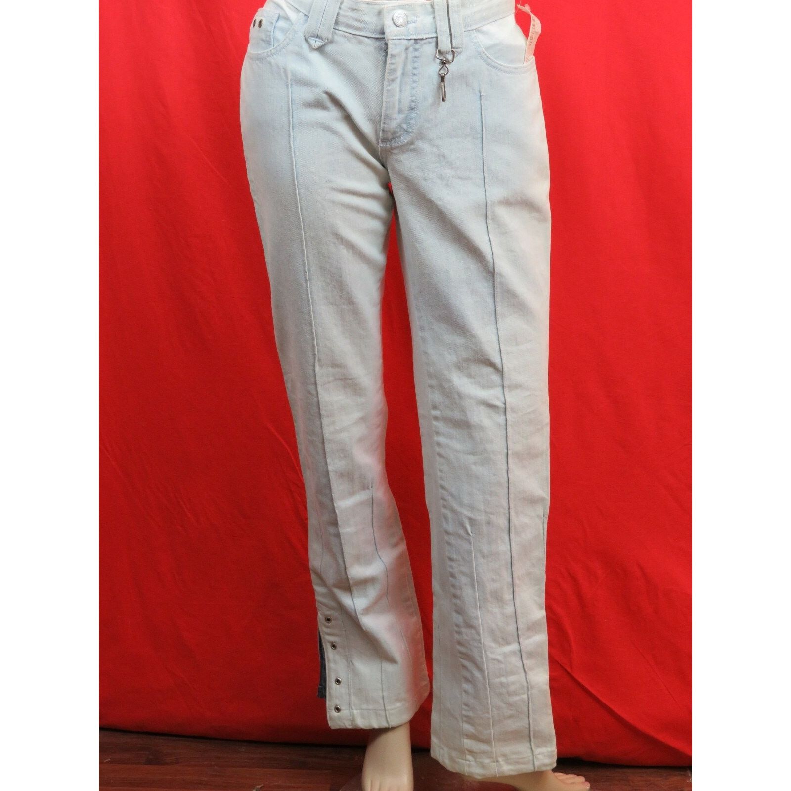 Marc Jacobs MARC JACOBS LIGHT STRAIGHT LEG DENIM COTTON PANTS JEANS 6 Size 28" / US 6 / IT 42 - 1 Thumbnail