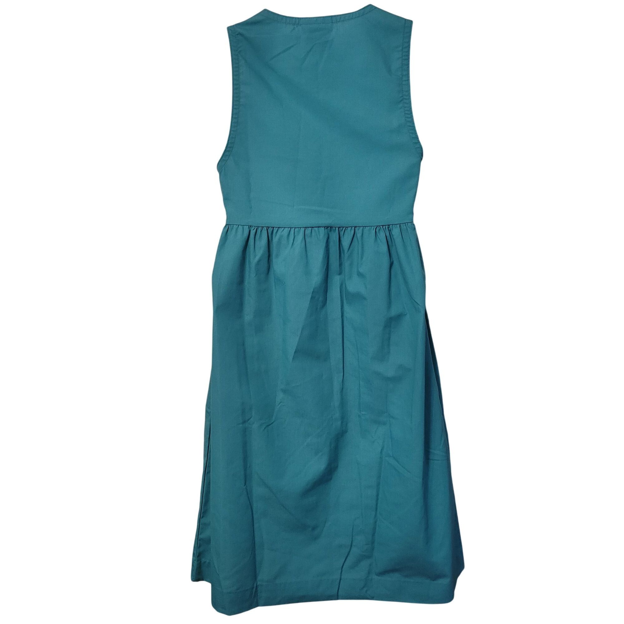 Other White Swan Working Scrubs Teal Button Front Dress S Nurse Co Size S / US 4 / IT 40 - 2 Thumbnail