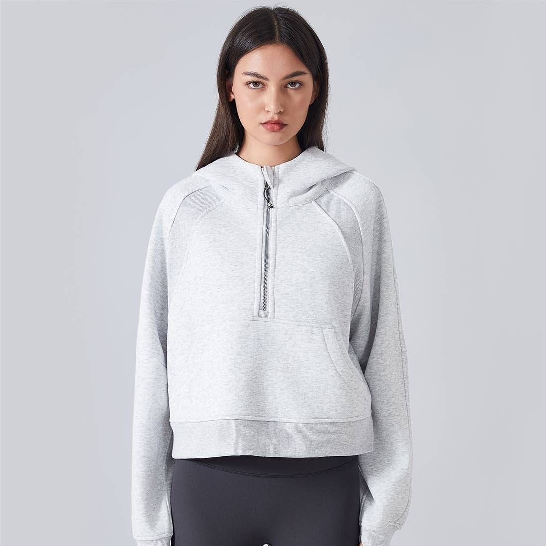Other Well-in Vogue CozyForm Half-Zip Hoodie Size S / US 4 / IT 40 - 1 Thumbnail