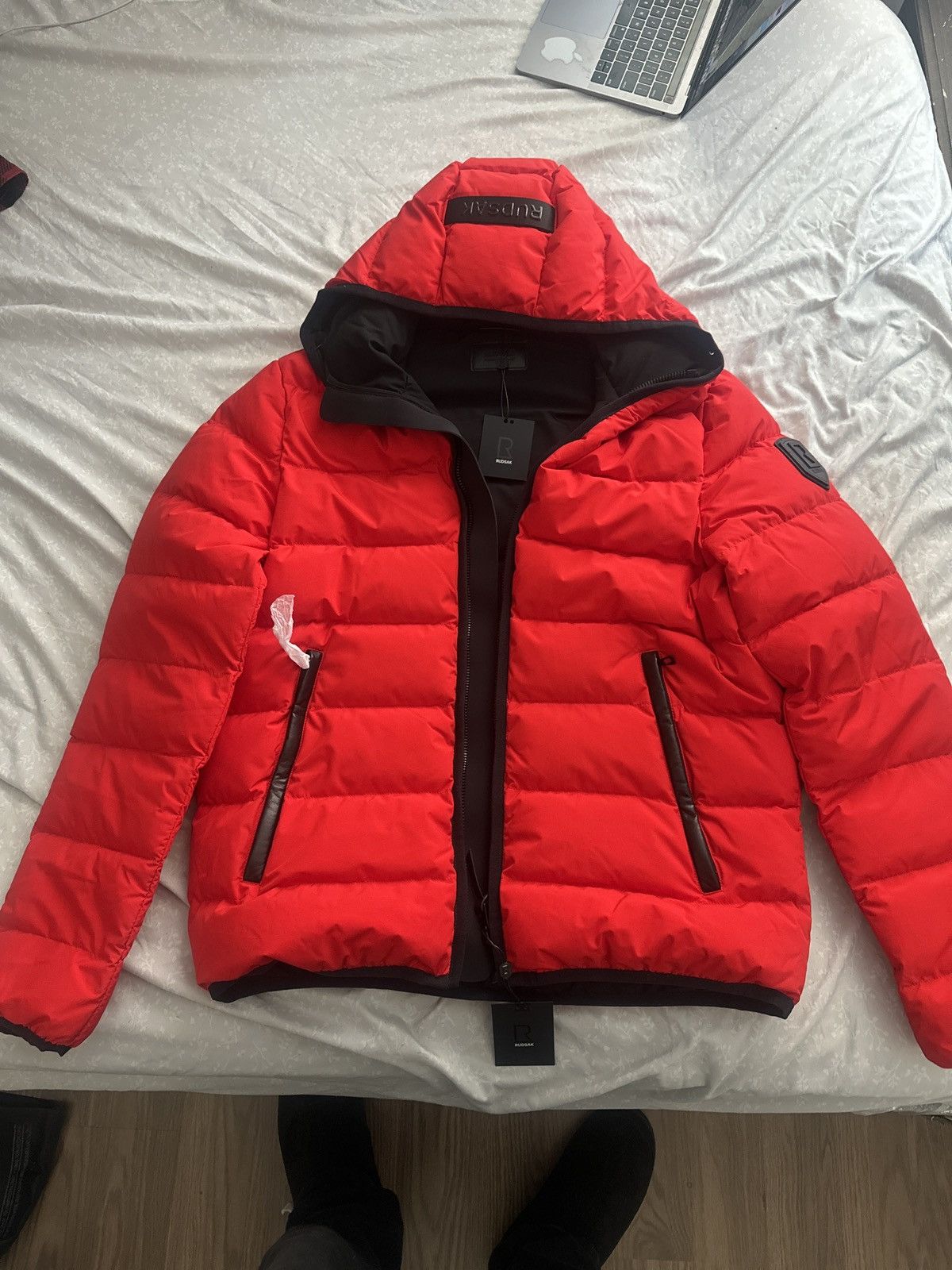 Rudsak Red Rudsak Puffer Coat Size M / US 6-8 / IT 42-44 - 2 Thumbnail
