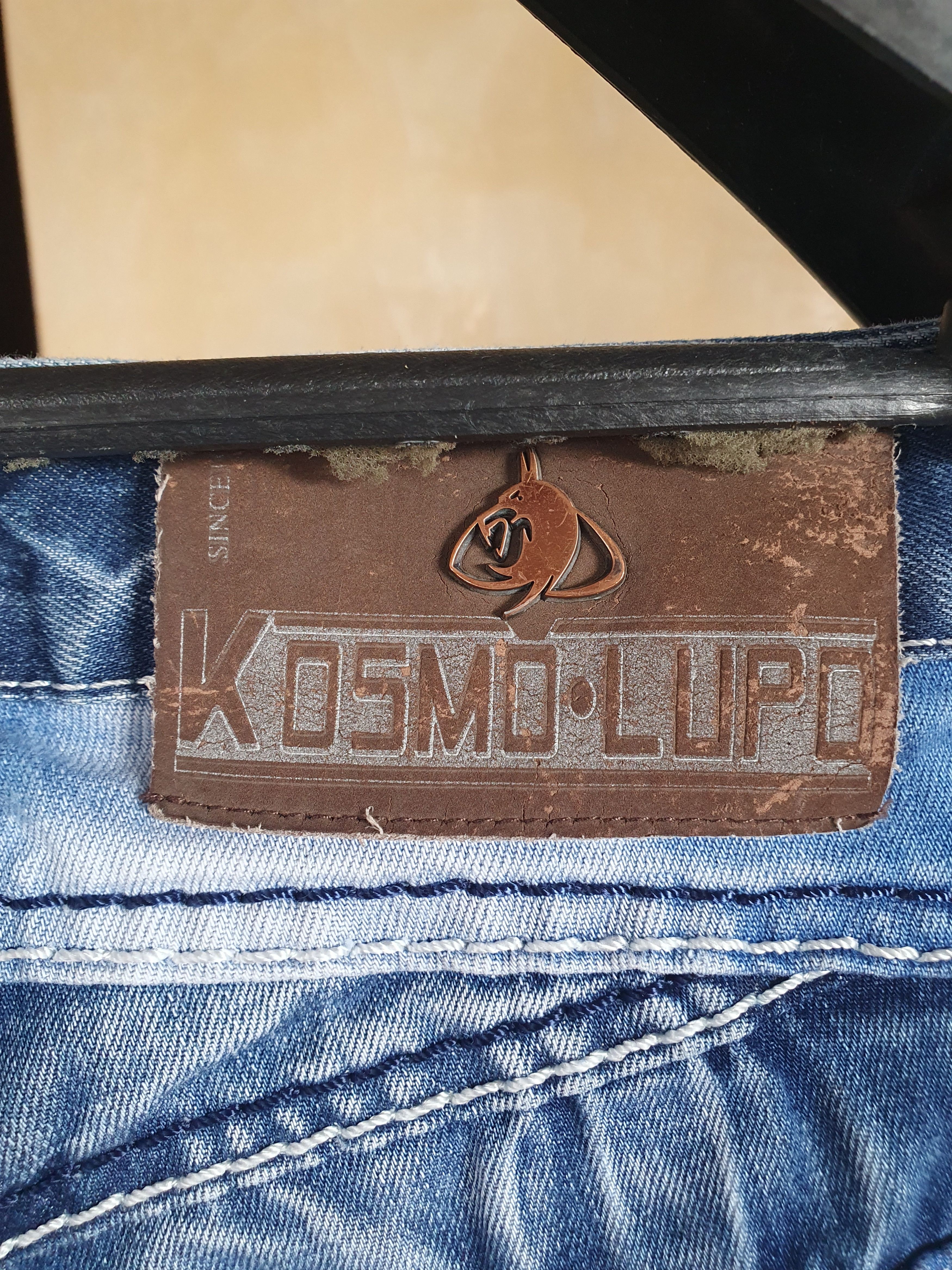 Other Kosmo Lupo Jeans Embroidered Patchwork Тhick Seams Size US 32 / EU 48 - 17 Thumbnail