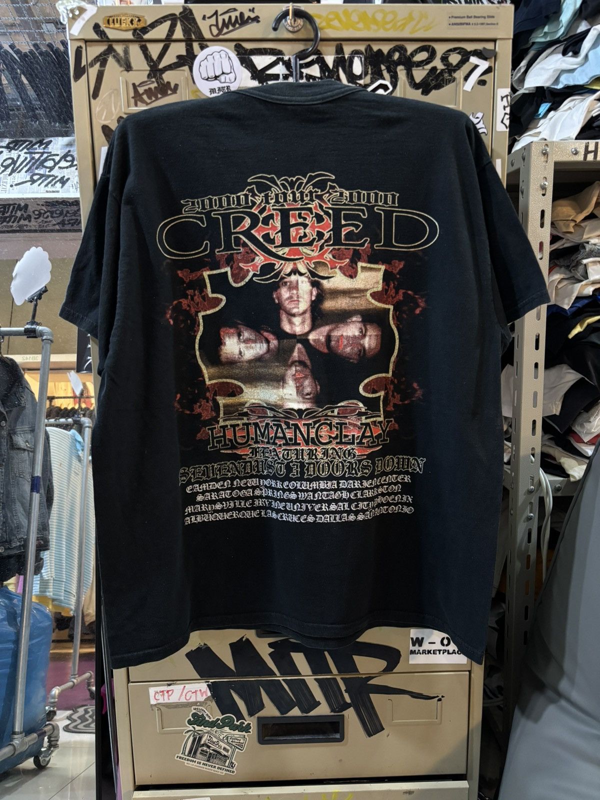 Band Tees Creed 00’s T shirt Size US XL / EU 56 / 4 - 4 Thumbnail