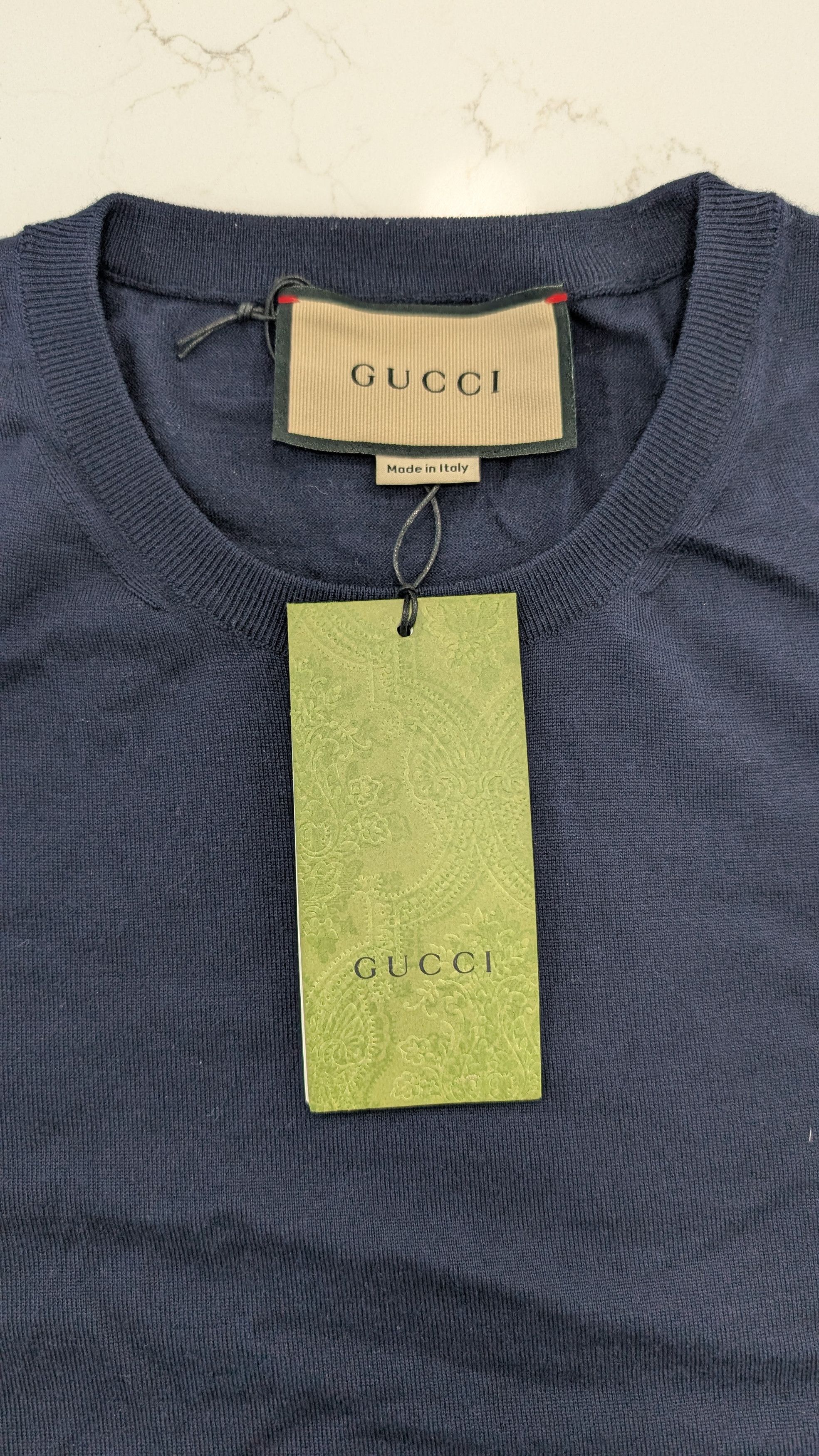 Gucci Gucci Wool Sweater Shirt Horsebit Intarsia Jumper Pullover Size US S / EU 44-46 / 1 - 4 Thumbnail