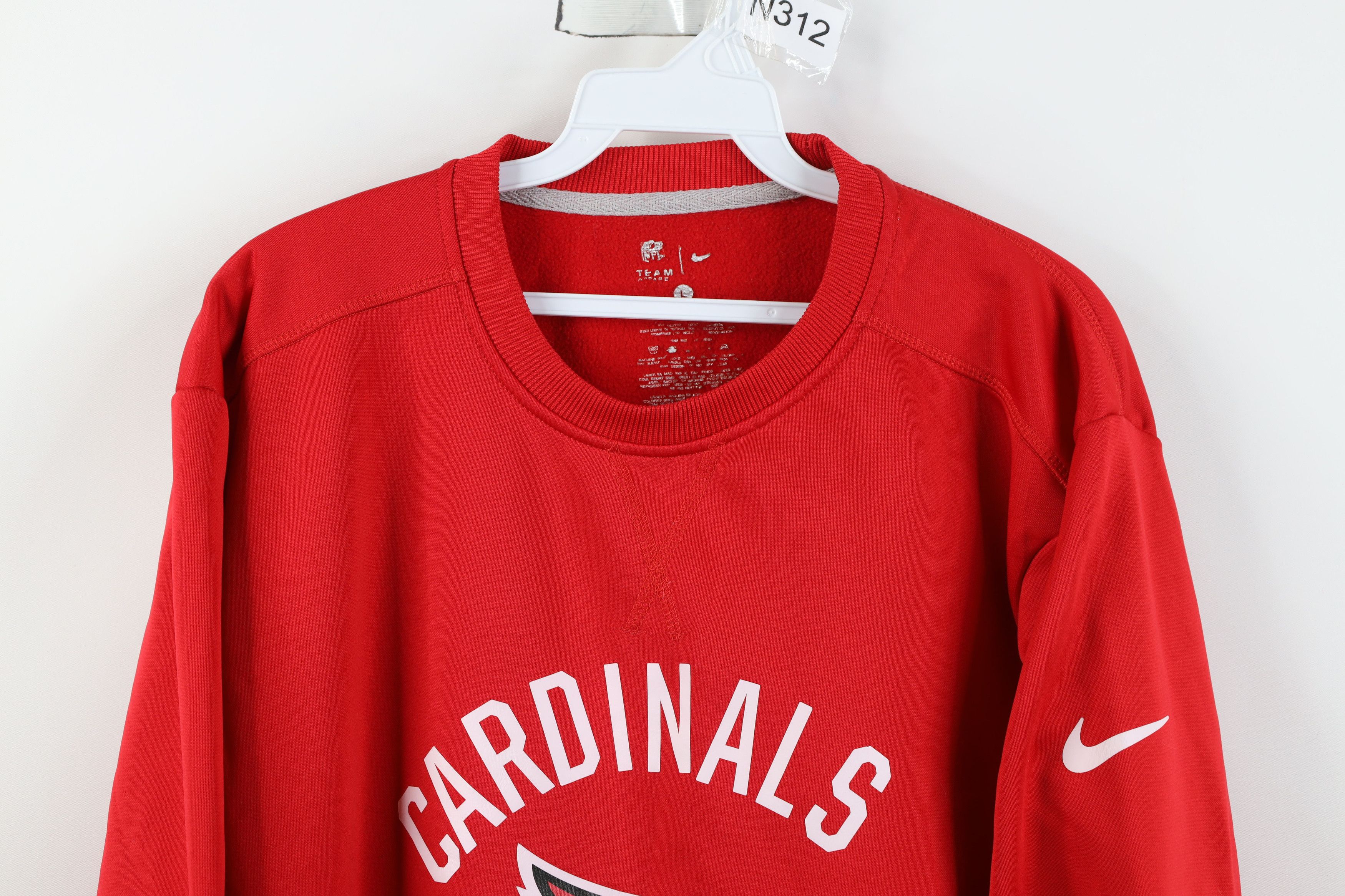 Nike Nike On Field Arizona Cardinals Football Sweatshirt Red Size US L / EU 52-54 / 3 - 2 Thumbnail