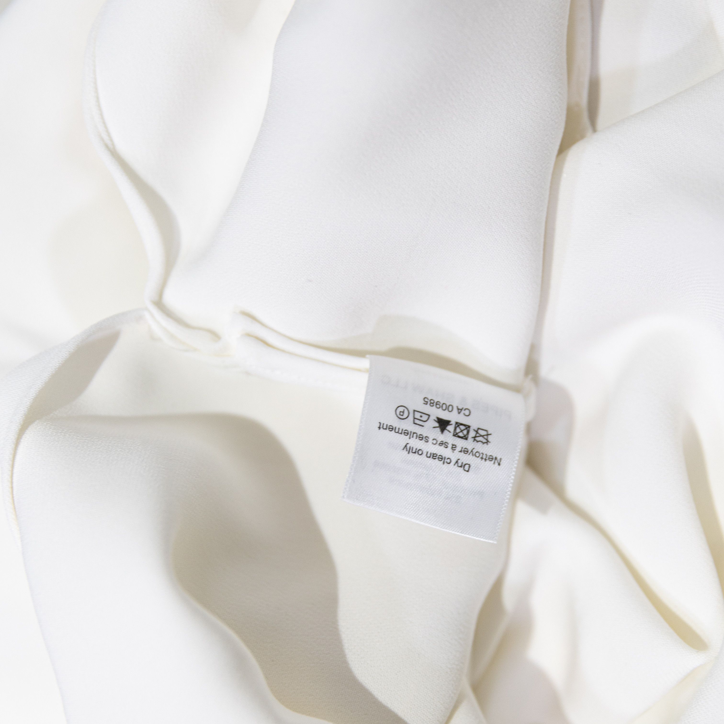 Veronica Beard Veronica Beard Chiffon Mock Neck Tie Wrist Size S / US 4 / IT 40 - 3 Thumbnail