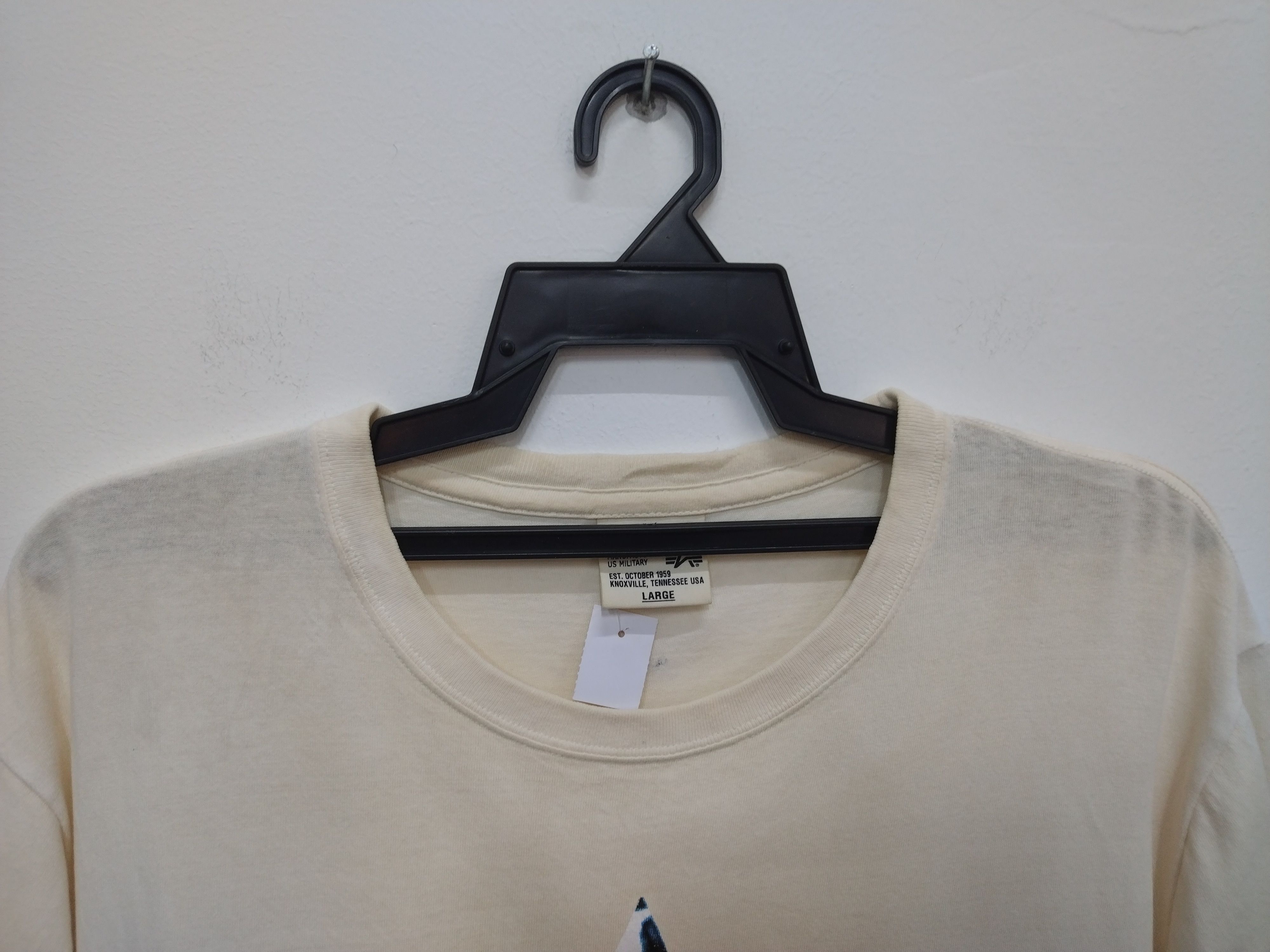 Alpha Industries × Japanese Brand Awesome design 🔥ALPHA INDUSTRIES🔥US Military Tshirt Size US L / EU 52-54 / 3 - 3 Thumbnail