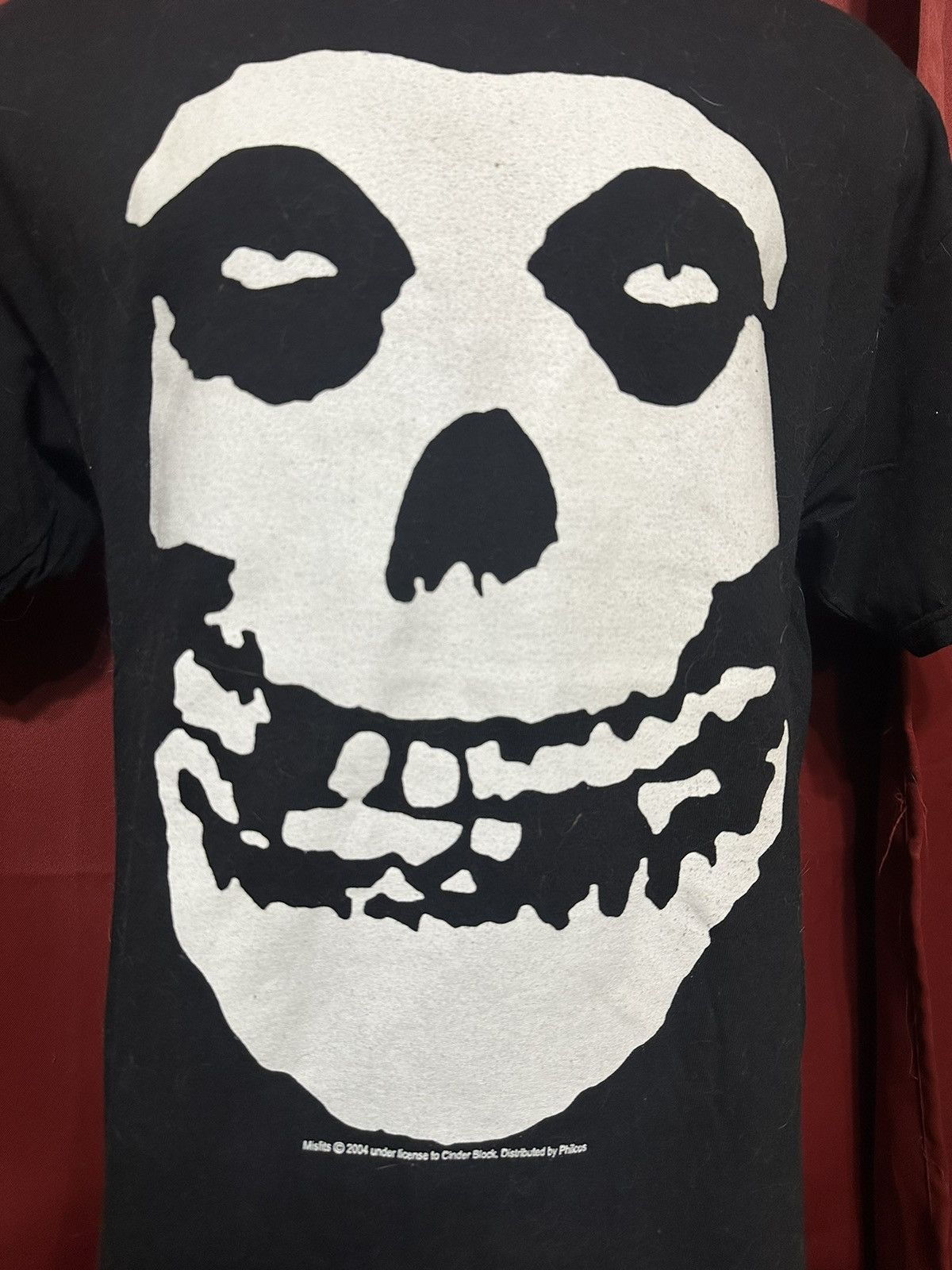 Band Tees × Misfits × Vintage Vintage Misfits Tshirt Y2K Band Tee Crimson Ghost Face Grail Size US L / EU 52-54 / 3 - 2 Thumbnail