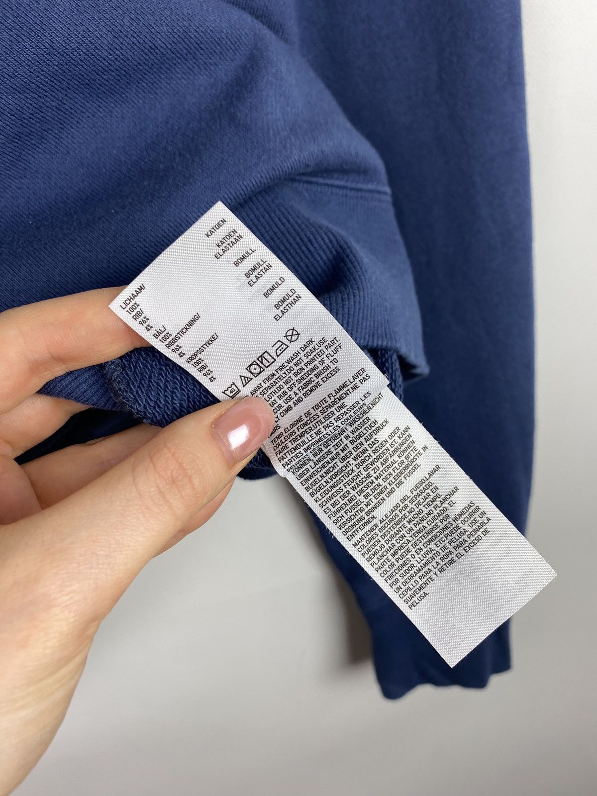 Japanese Brand × Uniqlo Uniqlo Hokusai Blue Japanese style sweatshirt pullover Size US M / EU 48-50 / 2 - 13 Thumbnail