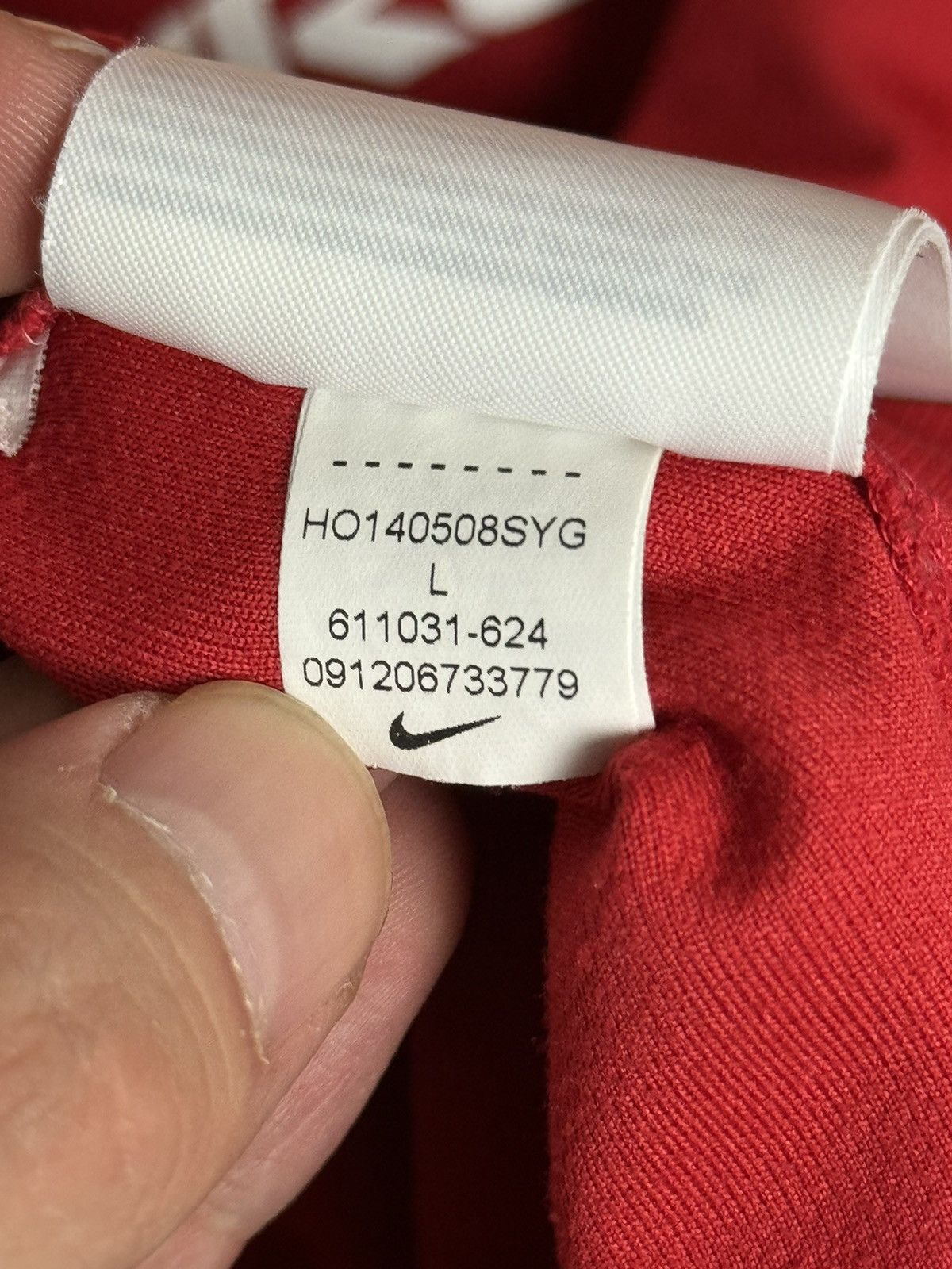 Nike Manchester United 14/15 Home Di Maria Football Jersey Size US L / EU 52-54 / 3 - 19 Thumbnail