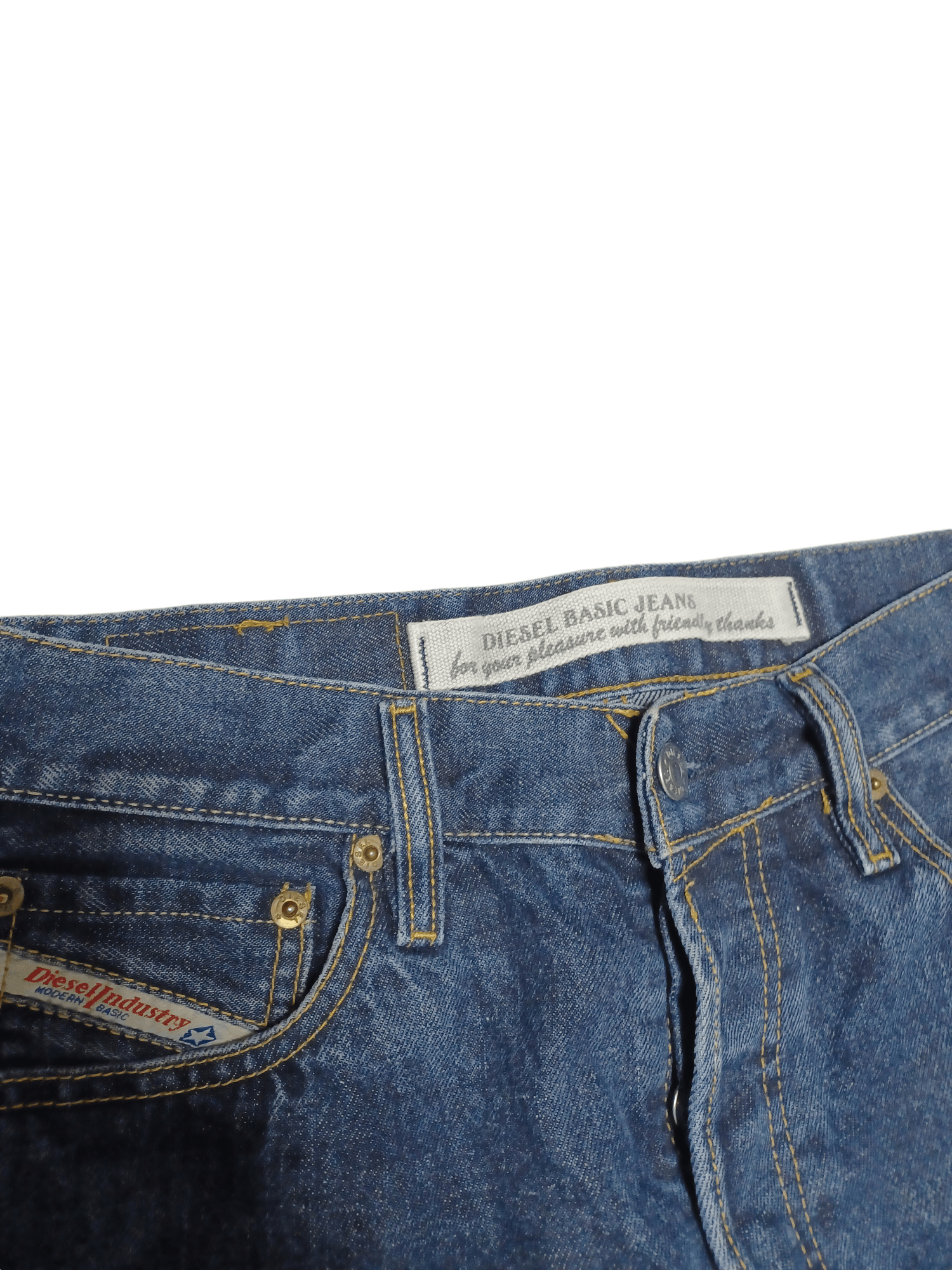 Diesel DIESEL VINTAGE MADE IN ITALY 31 SIZE JEANS DENIM Size US 31 - 3 Thumbnail