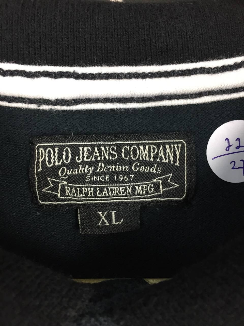 Polo Ralph Lauren Vtg Polo Jeans Company Ralph Lauren MFG Polo Tee Size US XL / EU 56 / 4 - 8 Thumbnail
