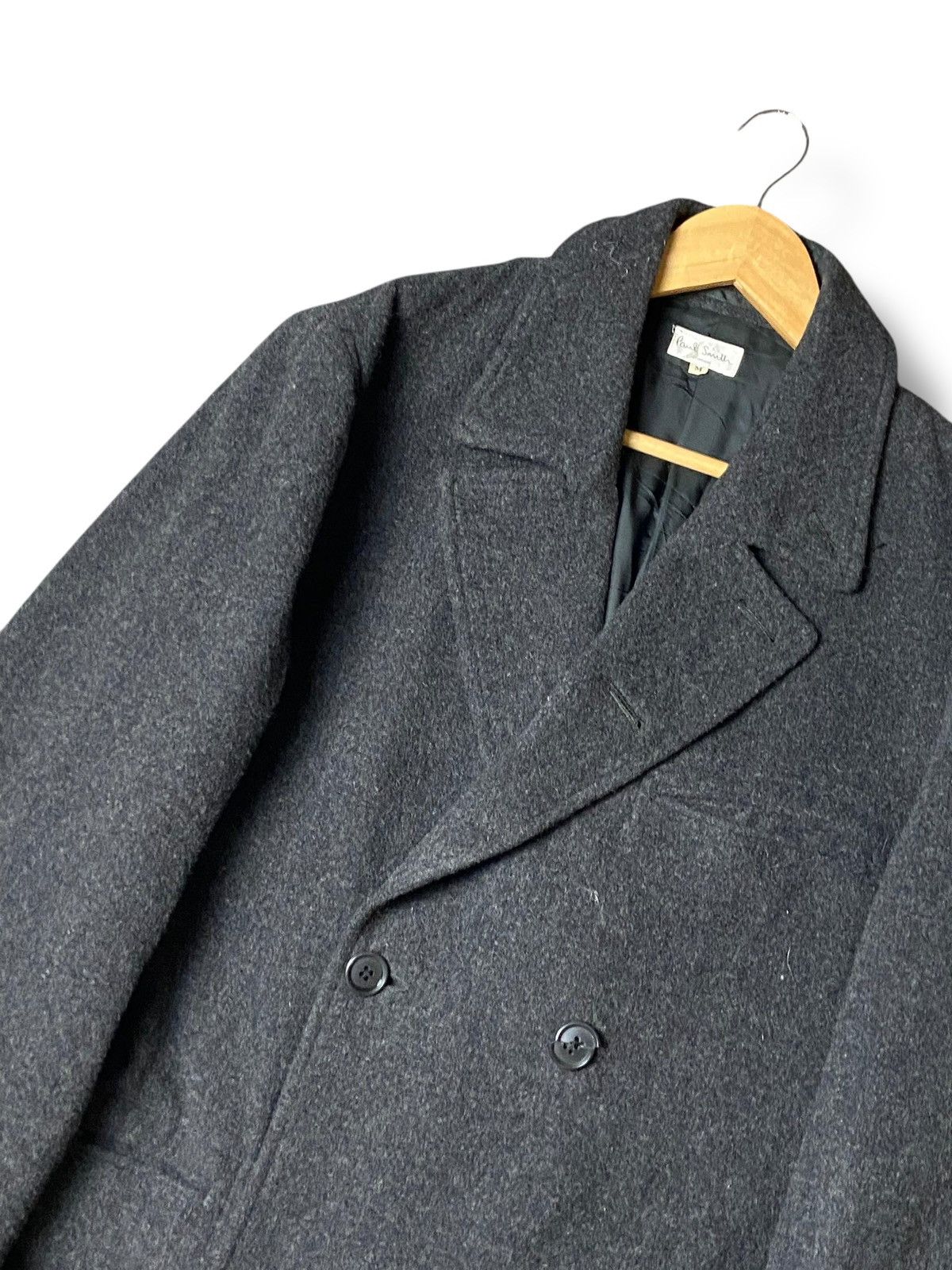 Japanese Brand × Paul Smith × Vintage Paul Smith London Double Breasted Wool Coat (121) Size US M / EU 48-50 / 2 - 7 Thumbnail