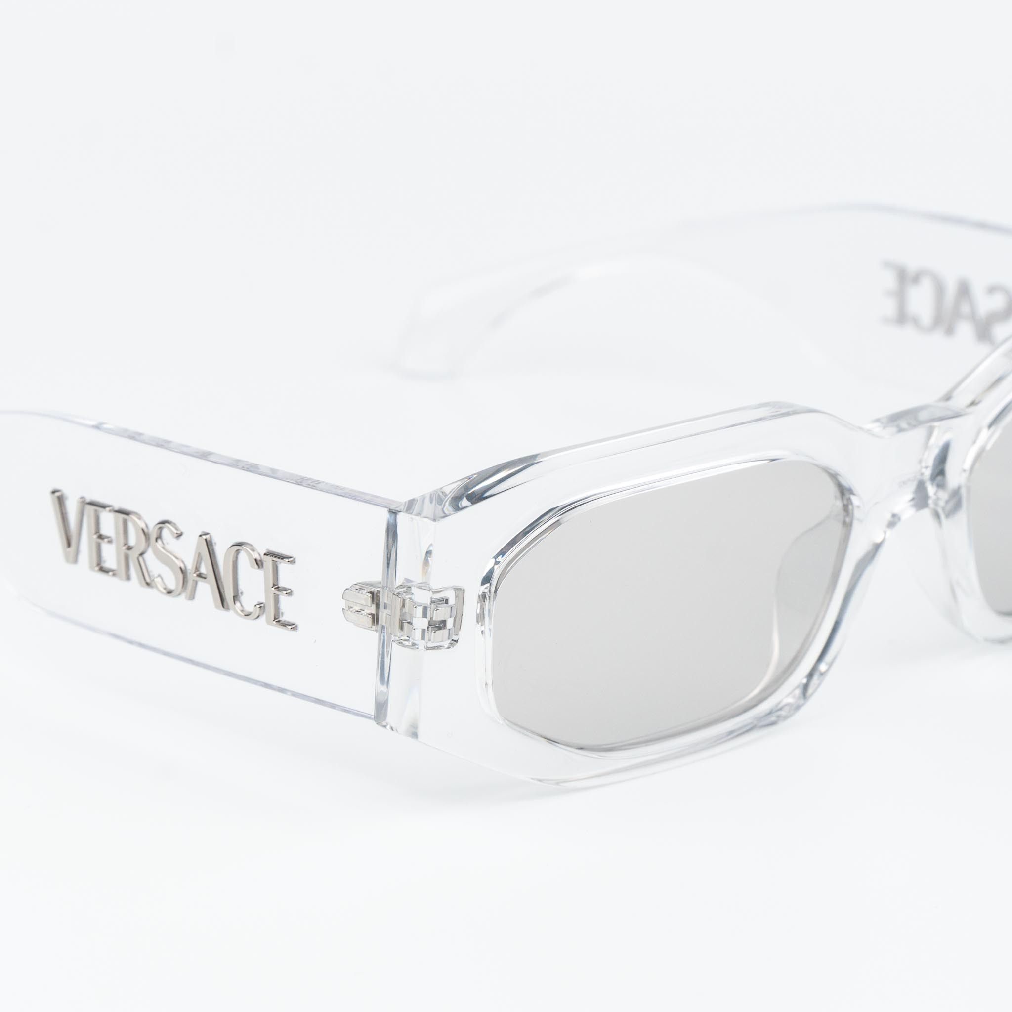 Versace Versace Men Sunglasses Rectangle VE4489U 148/8V Size ONE SIZE - 6 Thumbnail