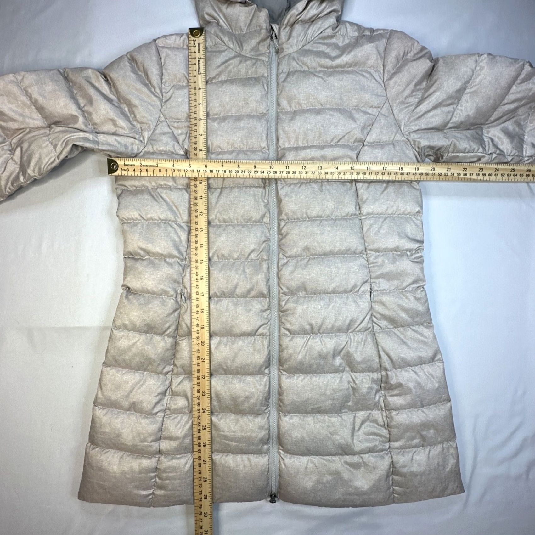 Eddie Bauer Eddie Bauer Women’s M Down Parka Puffer Hooded Jacket EB650 Gray Size M / US 6-8 / IT 42-44 - 2 Thumbnail