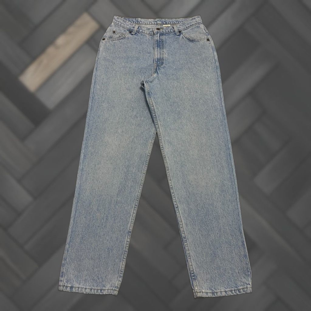 Vintage VINTAGE Brittania Jeans Mom Womens Blue High Waisted 30x30 100% Cotton Denim USA 5-Pocket Womens Jeans Size 30" / US 8 / IT 44 - 1 Thumbnail