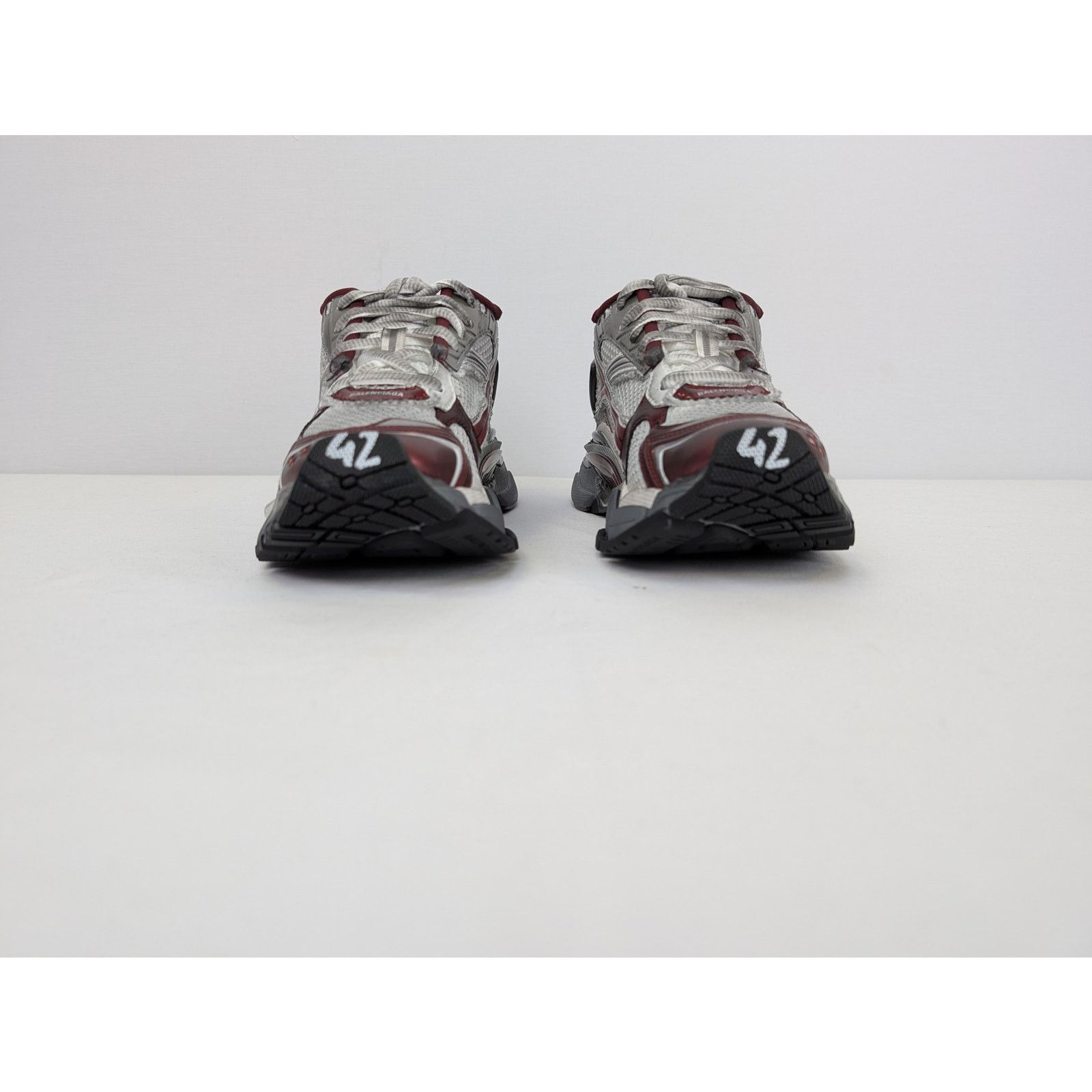 Balenciaga o1rshd1 Four Color Rubber Runners in Multicolor Size US 9 / EU 42 - 9 Thumbnail