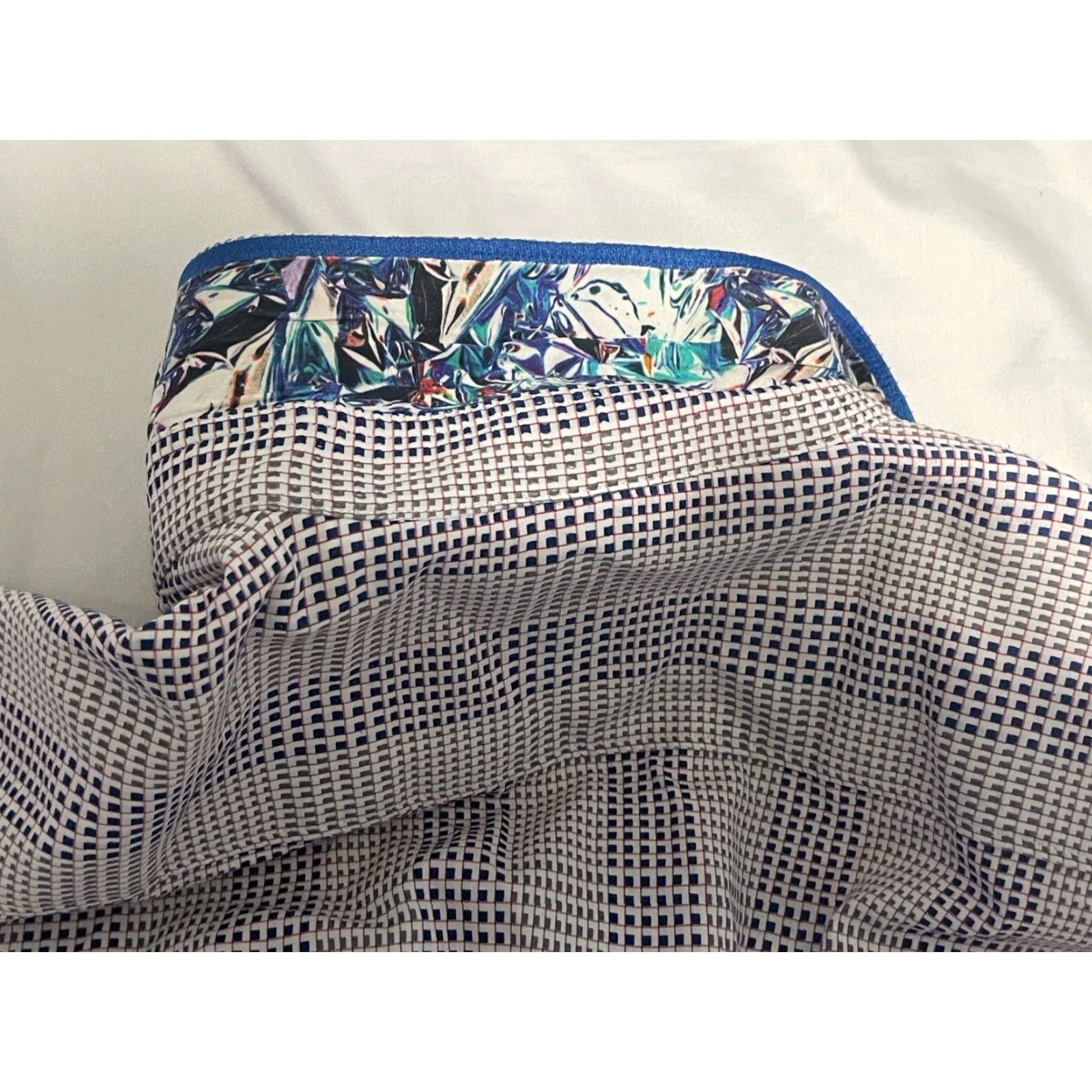 Robert Graham Robert Graham Shirt Mens Large Multicolor Geometric Long Sleeve Button-Up Casual Wedding Party/Cocktail Modern American Mens Size US L / EU 52-54 / 3 - 6 Thumbnail