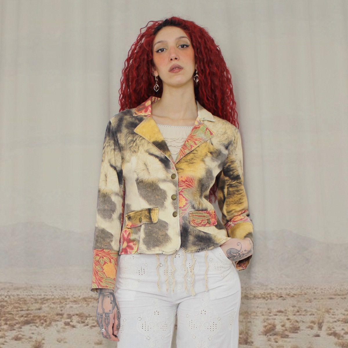 Other 🌺ANIMALIER FLOWER BLAZER🌺 Size S / US 4 / IT 40 - 1 Thumbnail