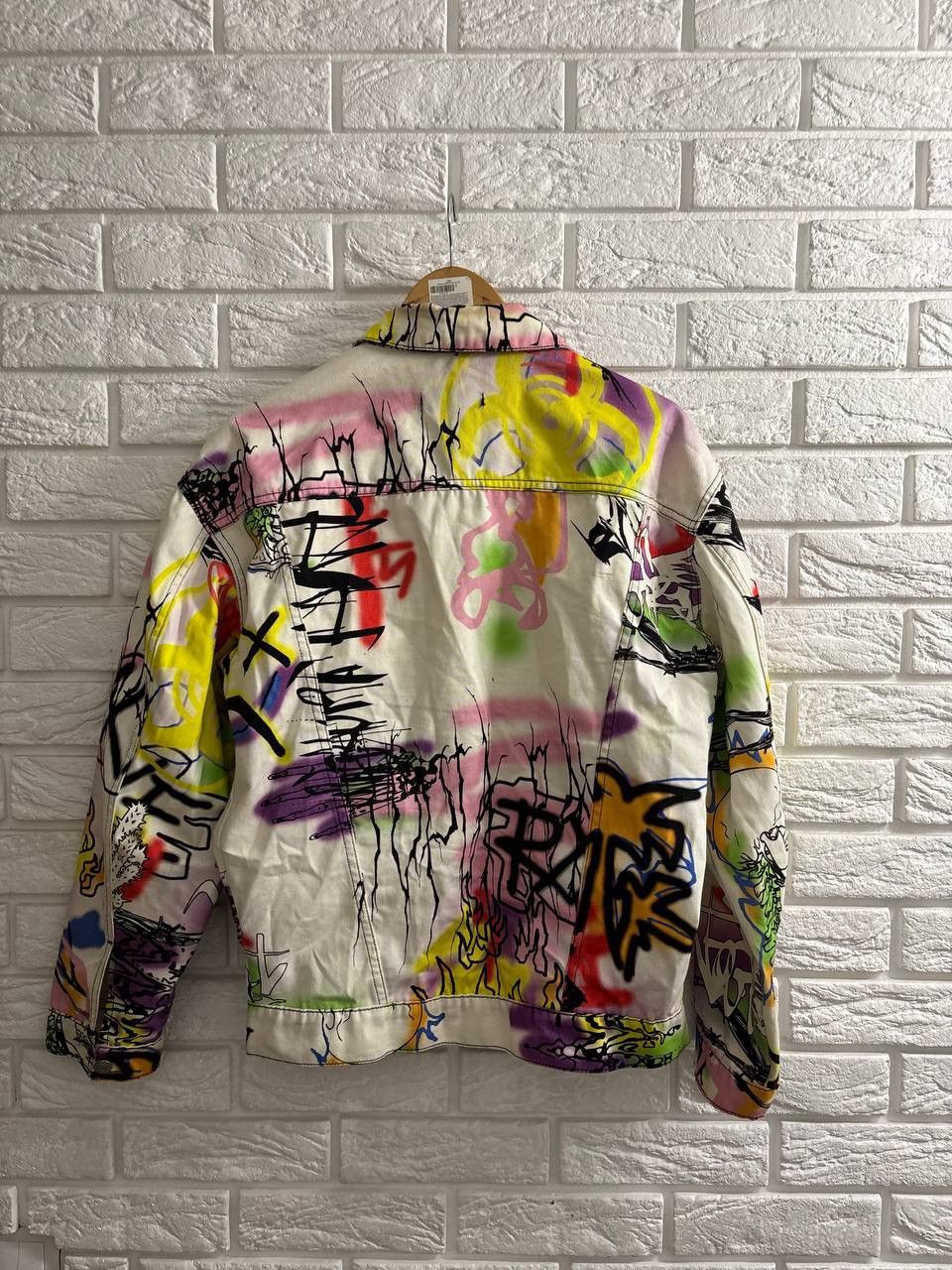 Jaded London Jaded London denim graffiti print suit Jacket Pants Y2K Size US XS / EU 42 / 0 - 23 Thumbnail