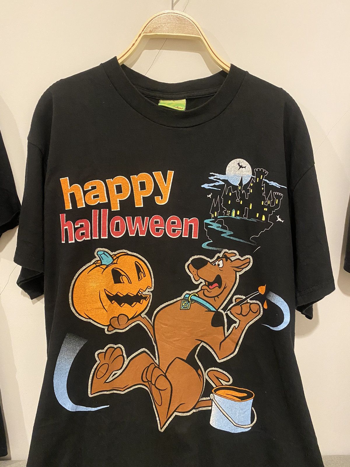 Y2k purchases scooby dooby doo halloween vintage t shirt 2000s