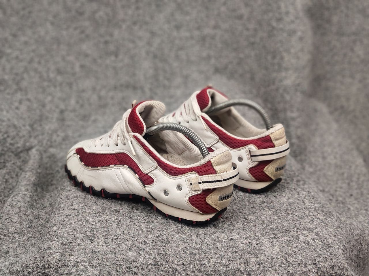 Rare Vintage Diesel Y2K Style Colorful Red Logo Sneakers