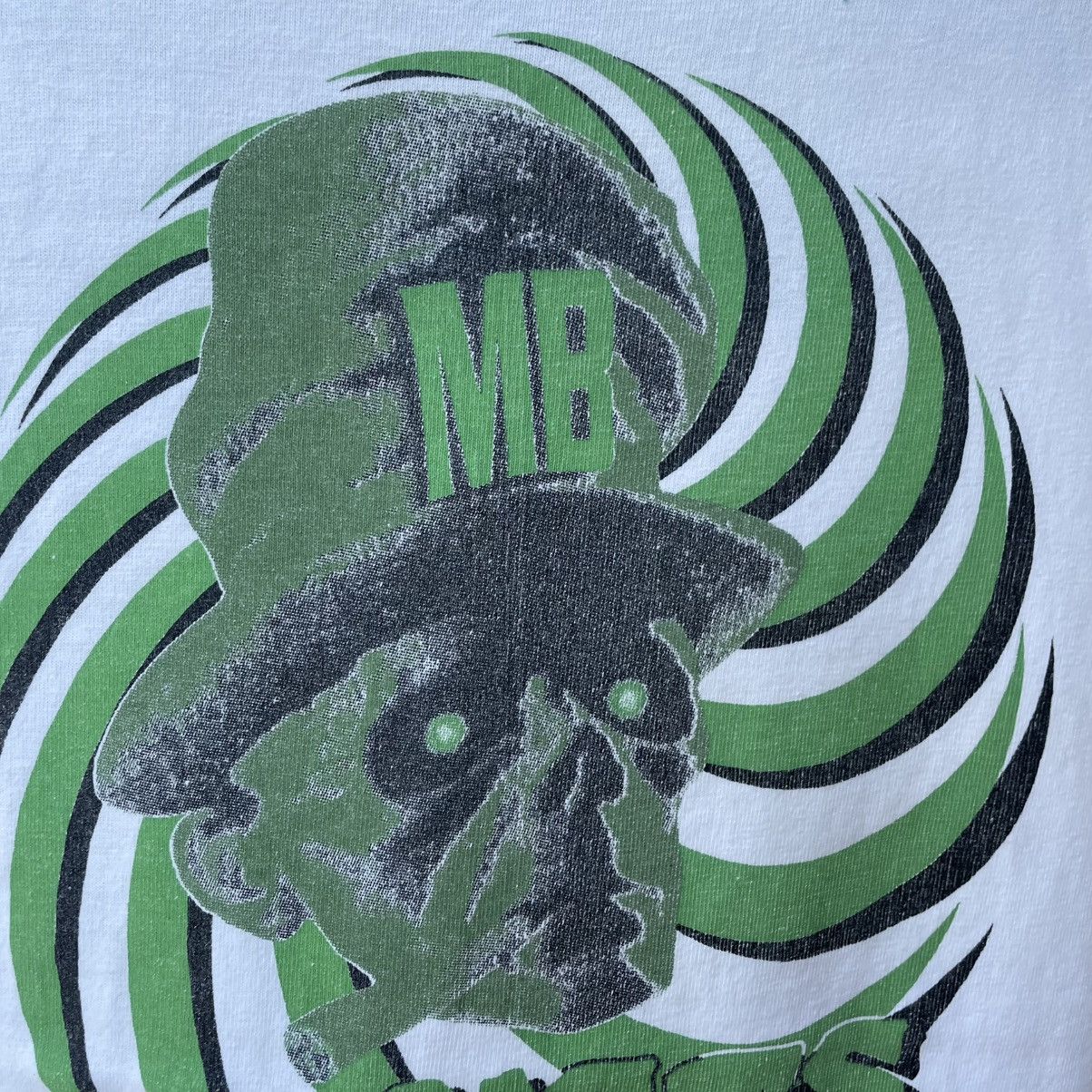 Japanese Brand 🔥🇯🇵Vintage Milkboy Frankenstein Racist Art Work Distress Tee Size US M / EU 48-50 / 2 - 7 Thumbnail