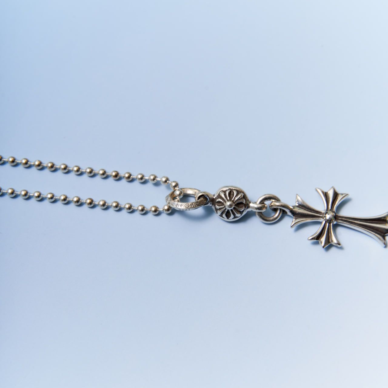 Chrome Hearts CHROME HEARTS Tiny Cross Ball Chain Necklace Size ONE SIZE - 4 Thumbnail