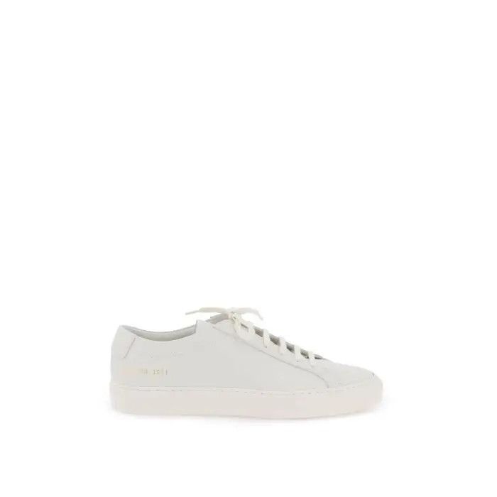 image of Common Projects O1S22I1N0424 Achilles Leather Sneakers In White, Women's (Size 9)