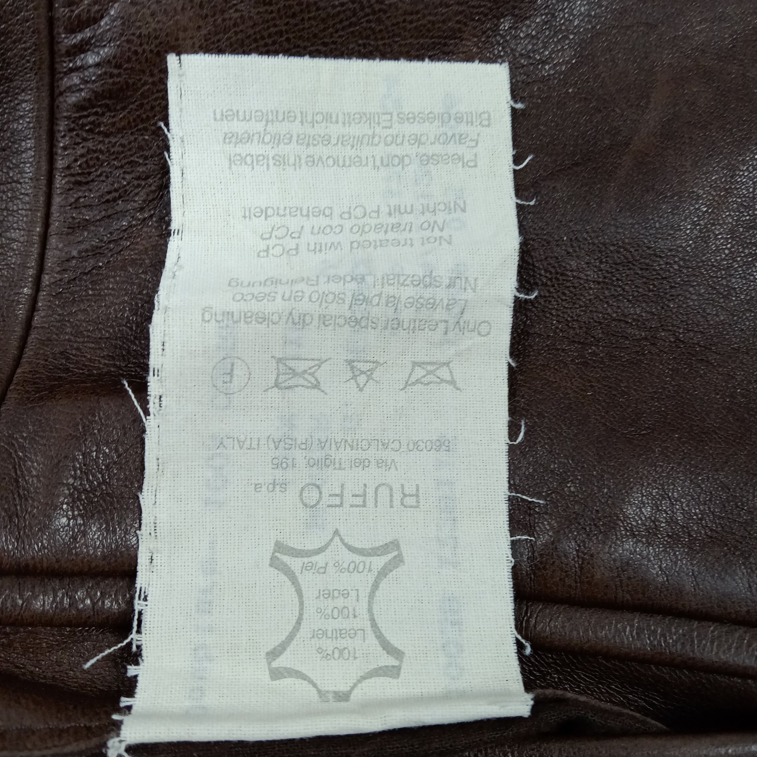 If Six Was Nine × Versace × Vintage Gianni Versace Italian Brand Leather Jacket Size US M / EU 48-50 / 2 - 5 Thumbnail