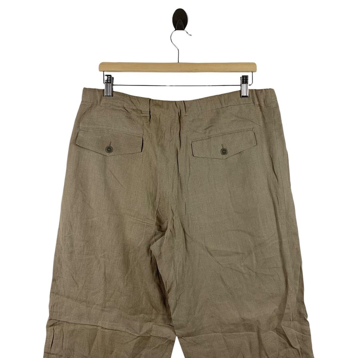 Issey Miyake × Japanese Brand × Tete Homme TETE HOMME Linen pants Size US 36 / EU 52 - 15 Thumbnail