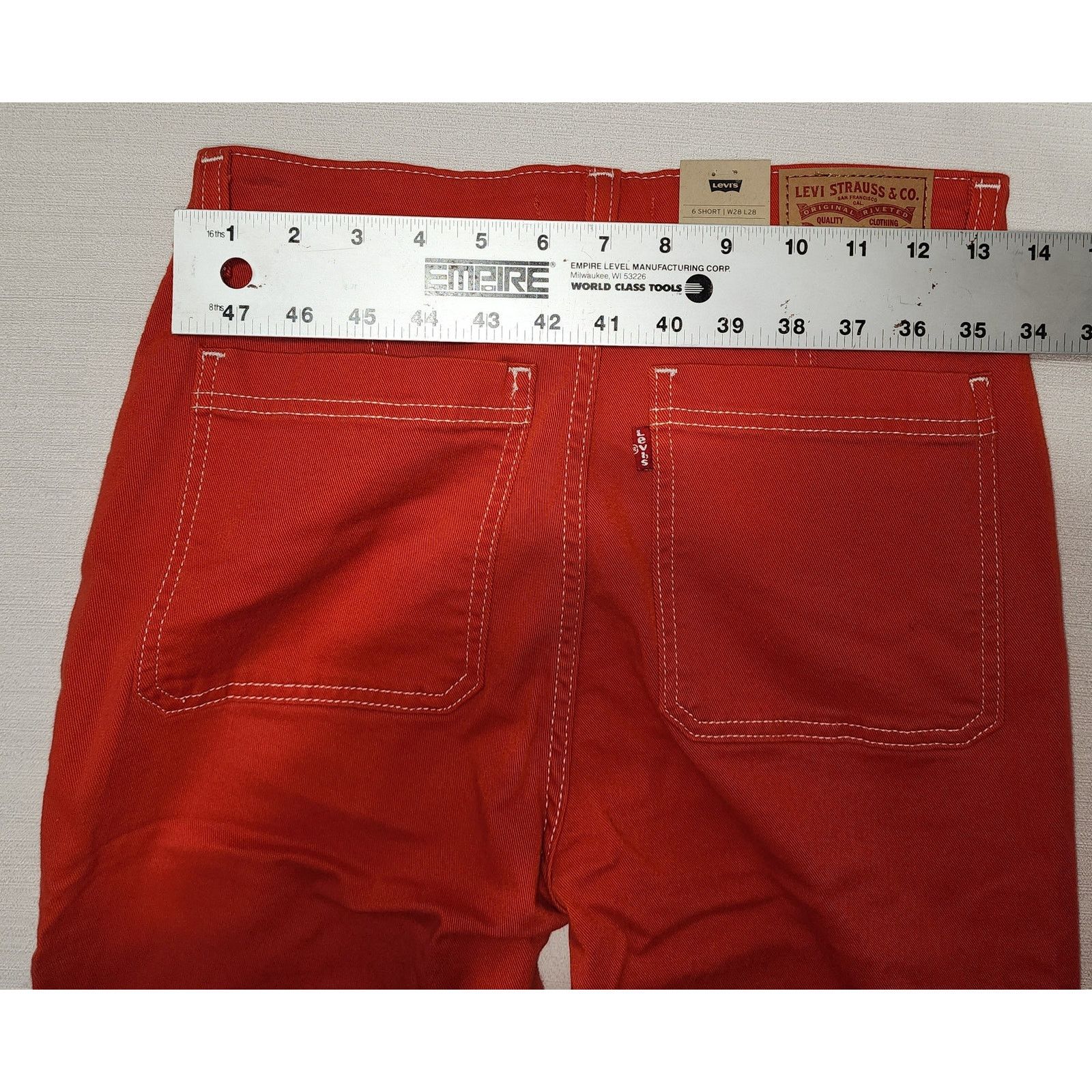 Levi's Levi's 721 high rise skinny jeans W28''xL28'' NWT Size 28" / US 6 / IT 42 - 8 Thumbnail