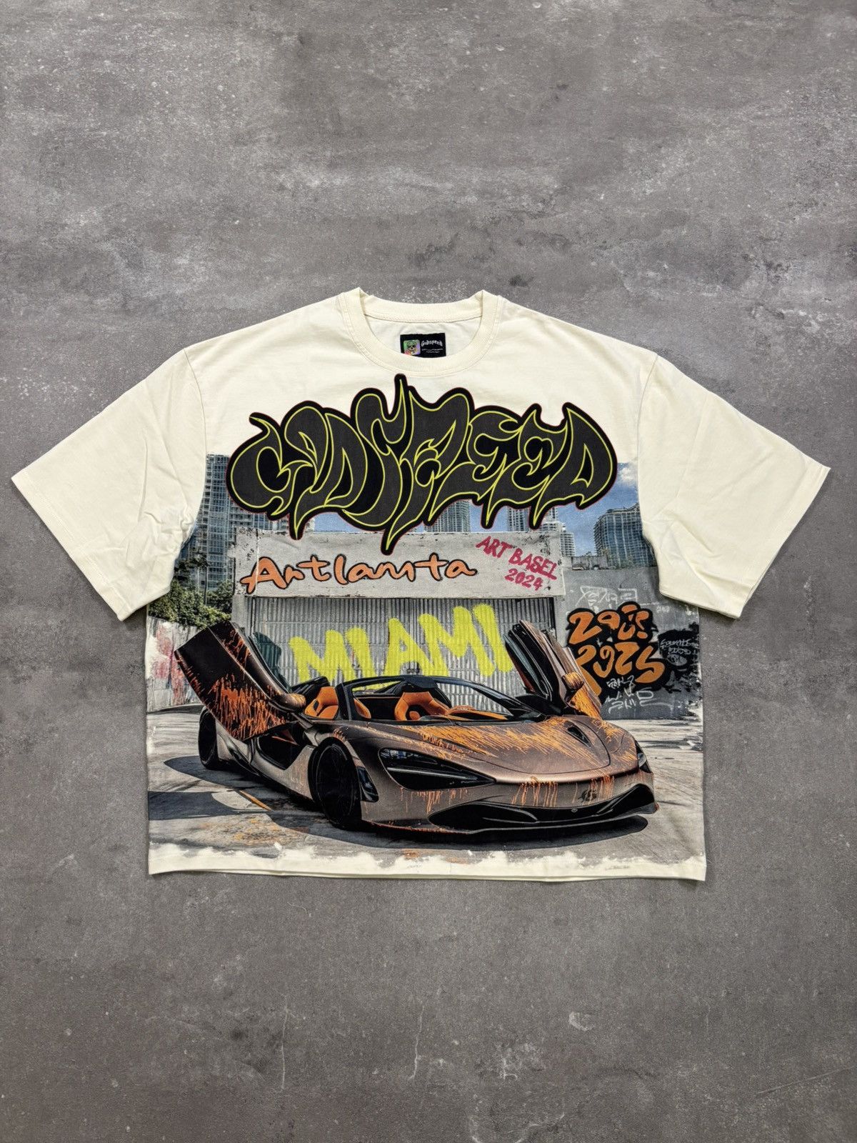 Godspeed Miami Artlanta T-Shirt White