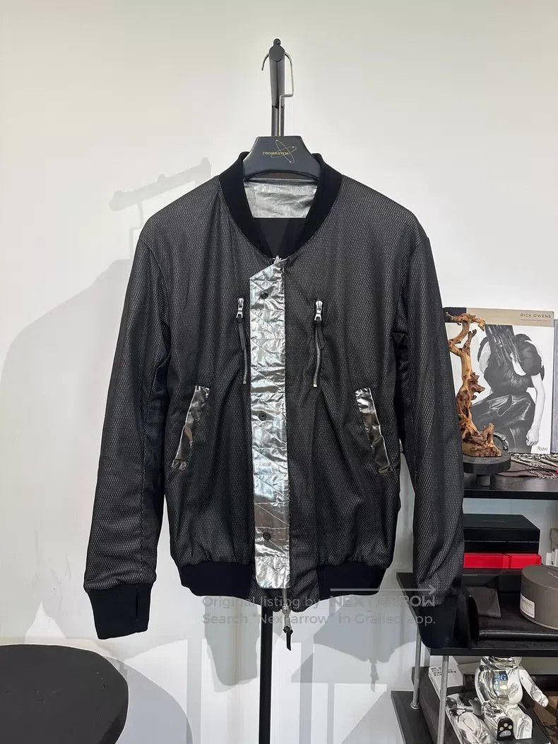 Boris Bidjan Saberi Boris Bidjan Saberi Reversible silver coated jacket with b Size US M / EU 48-50 / 2 - 3 Thumbnail
