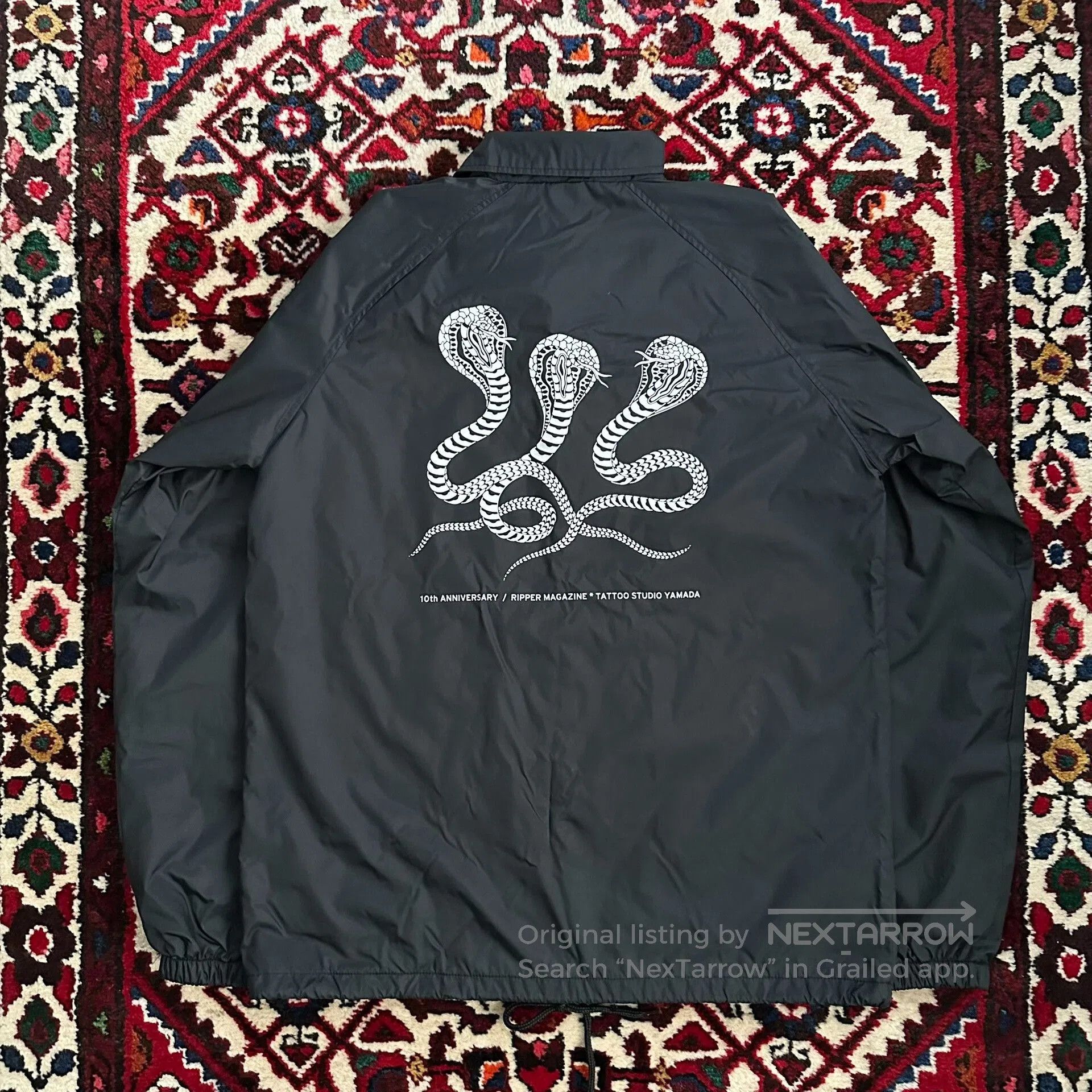 Wacko Maria limited edition cobra coach jacket. Size US S / EU 44-46 / 1 - 3 Thumbnail