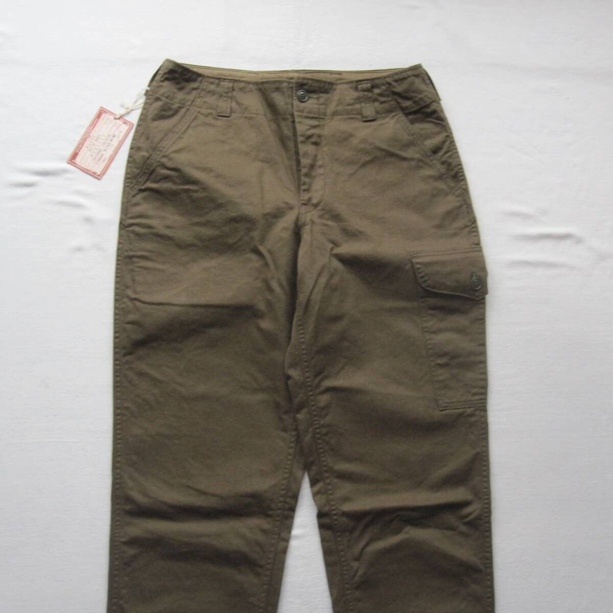 Freewheelers “AVIATOR’S TROUSERS” 34 DARK OLIVE Size US 34 / EU 50 - 5 Thumbnail