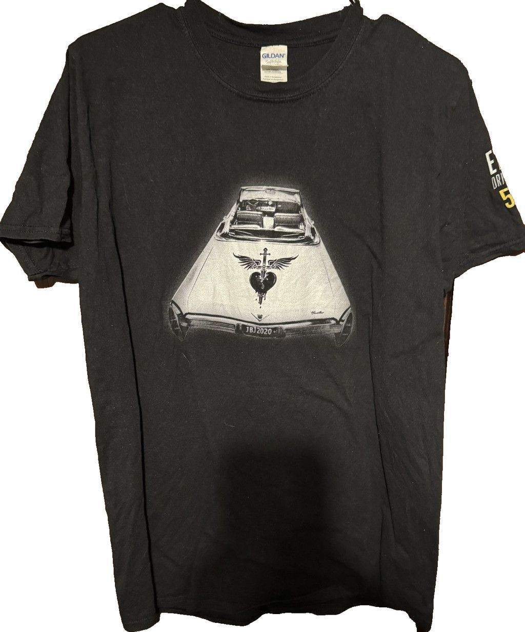 Gildan Bon Jovi 2021 Concert t-shirt Black Men's size L Size US L / EU 52-54 / 3 - 1 Thumbnail