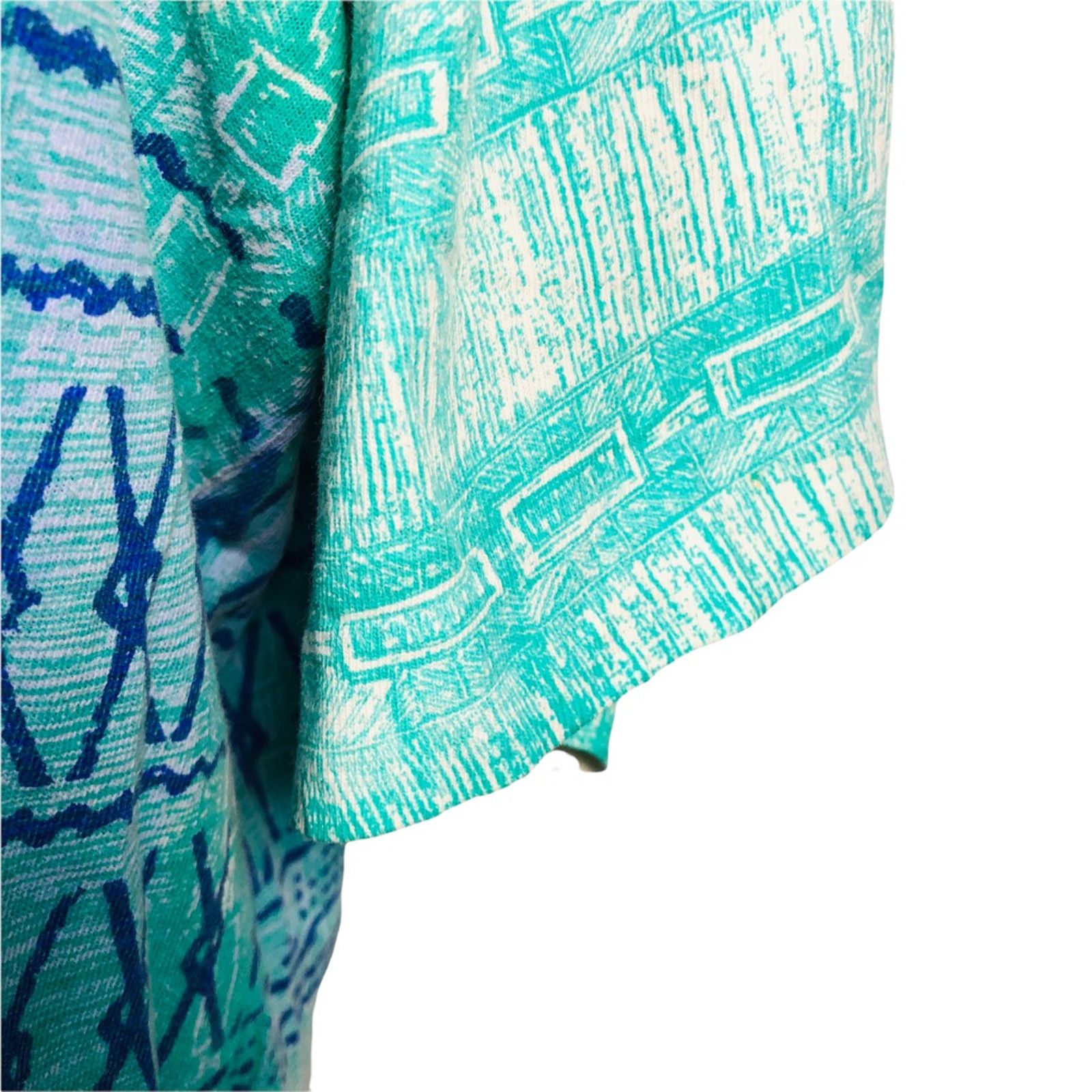 The Unbranded Brand Ocean Blue Surfer Ritz T-Shirt Vintage Blue All Over Print L Size US L / EU 52-54 / 3 - 3 Thumbnail