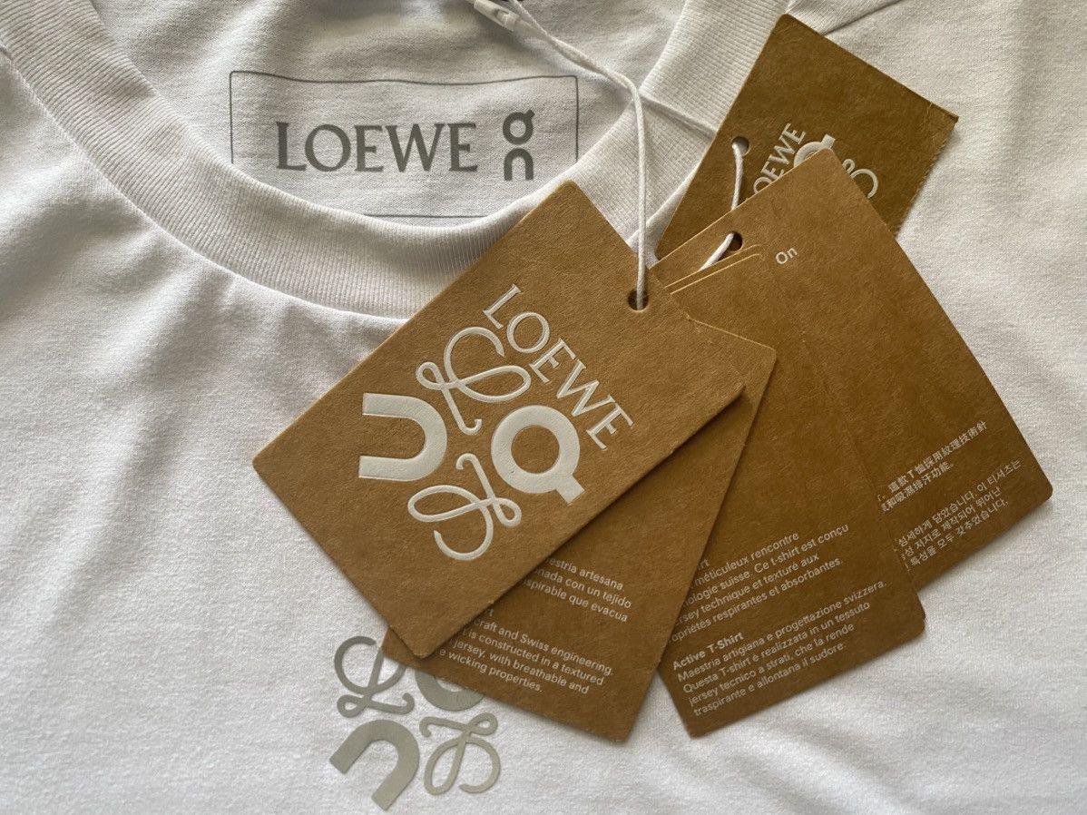 Loewe × On Loewe × On Active Technical T-Shirt White XS New With Tags Size US XS / EU 42 / 0 - 4 Thumbnail