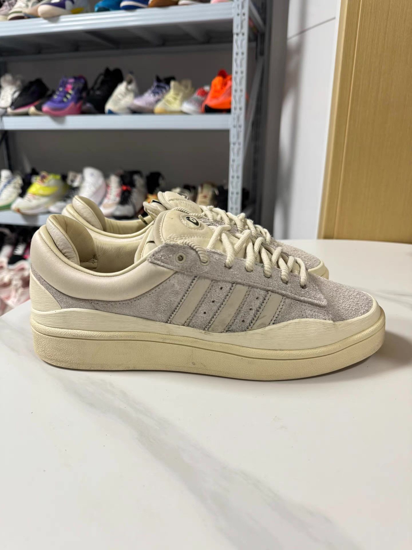 Adidas adidasOriginalsCampusxBadBunnynon-slipandwear-resistant Q10 Size US 8.5 / EU 41-42 - 1 Thumbnail