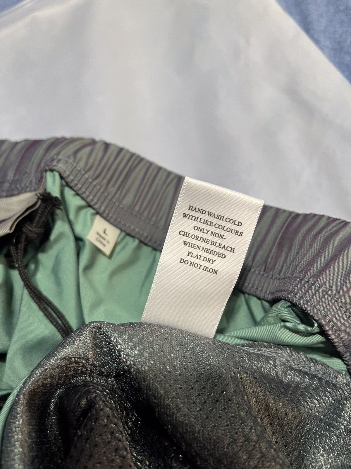 Essentials Fear of God Essentials Iridescent Track Pants Size US 35 - 15 Thumbnail