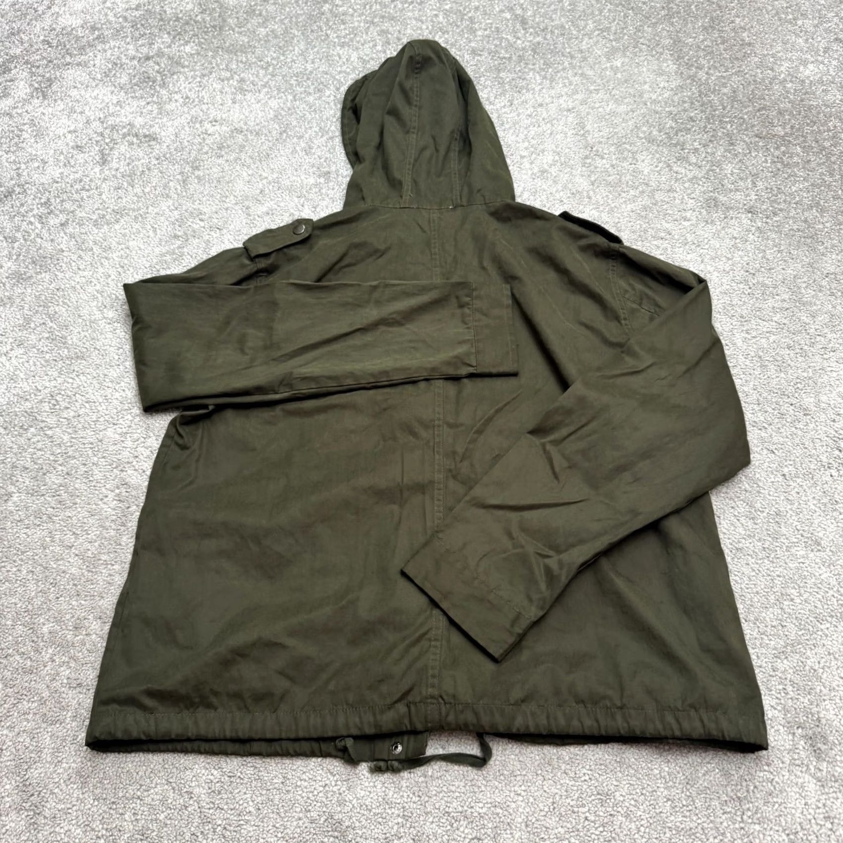 Citizen Modern Citizen Hoodie Parka Jacket Womens Medium Olive Green Full Zip Size M / US 6-8 / IT 42-44 - 2 Thumbnail