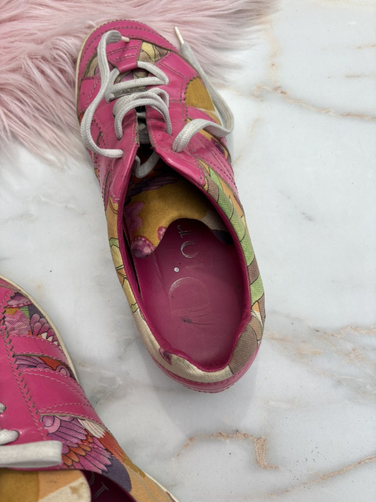 Dior y2k floral Dior shoes Size US 6.5 / IT 36.5 - 21 Thumbnail
