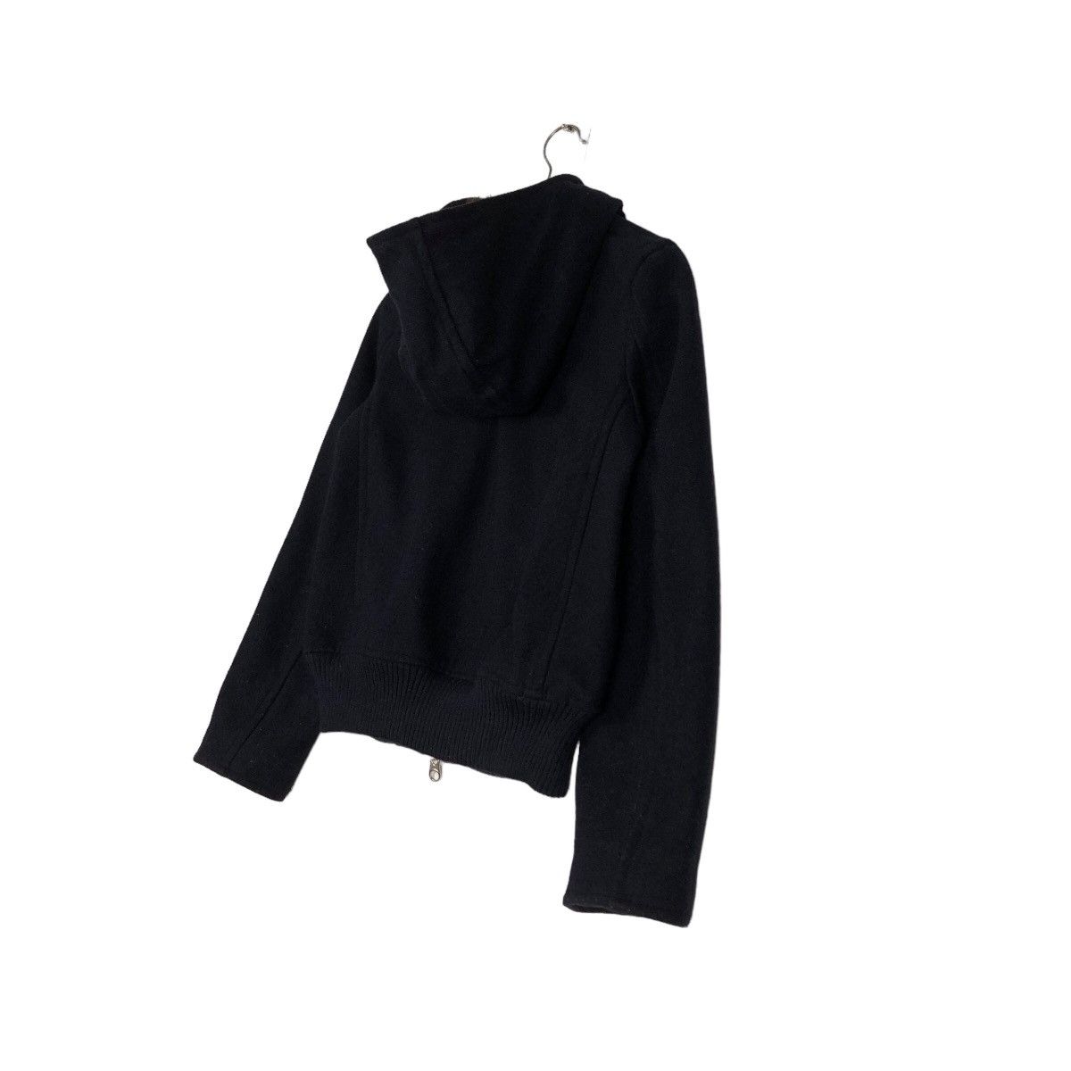 Issey Miyake 🔥Cropped Wool Biker Jacket Sunaokuwahara Issey Miyake Size US M / EU 48-50 / 2 - 10 Thumbnail