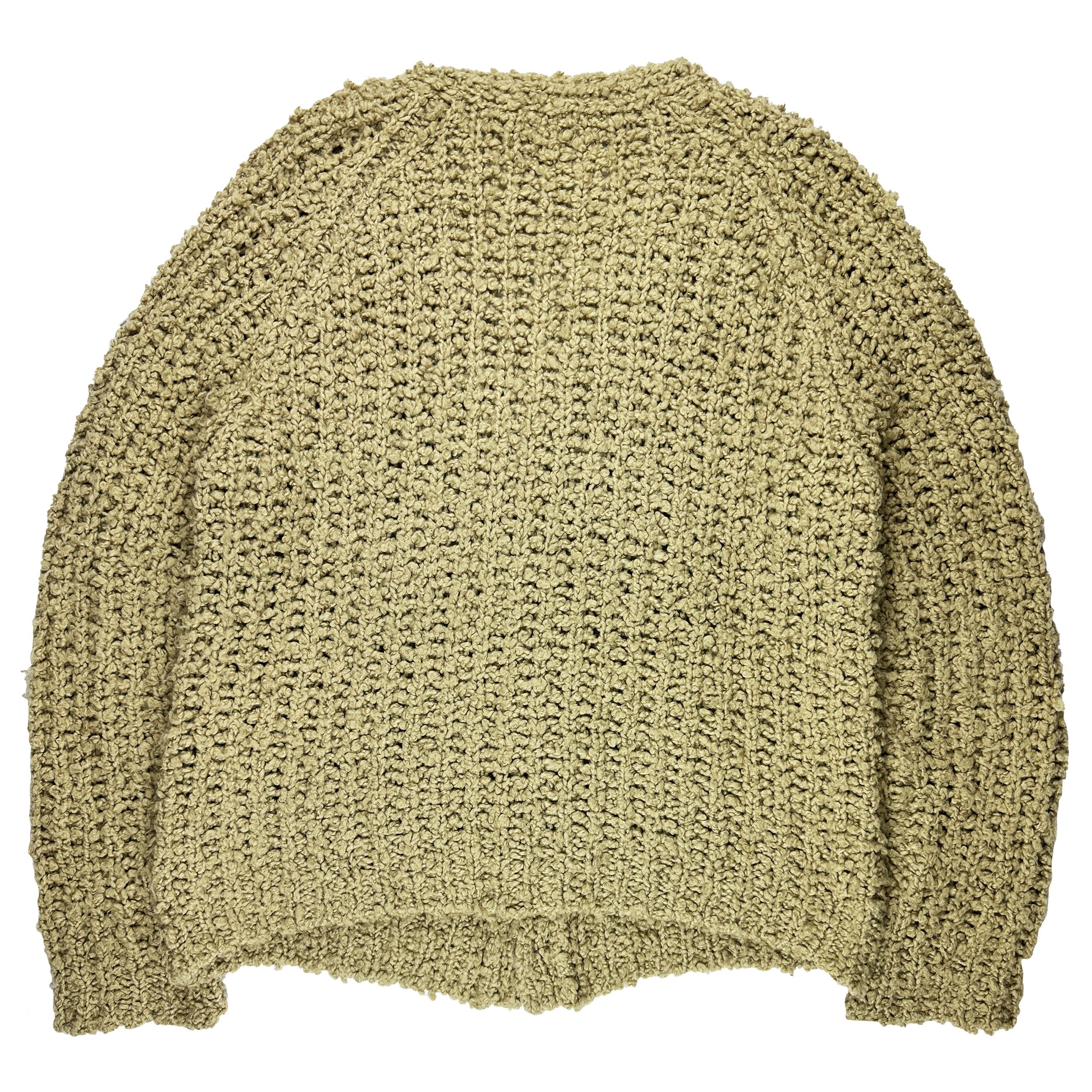 Number (N)ine × Takahiromiyashita The Soloist. SS/AW03 Chunky Knit Cardigan Size US L / EU 52-54 / 3 - 2 Thumbnail