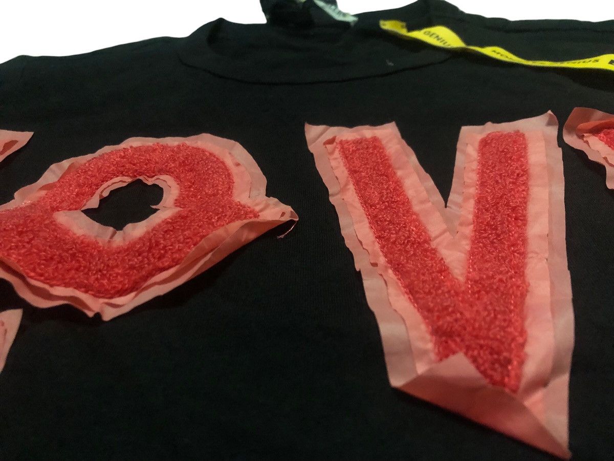 Moncler 🔥BNWT MONCLER Genius 2 1952 Black Love T-Shirt Love Size S / US 4 / IT 40 - 5 Thumbnail