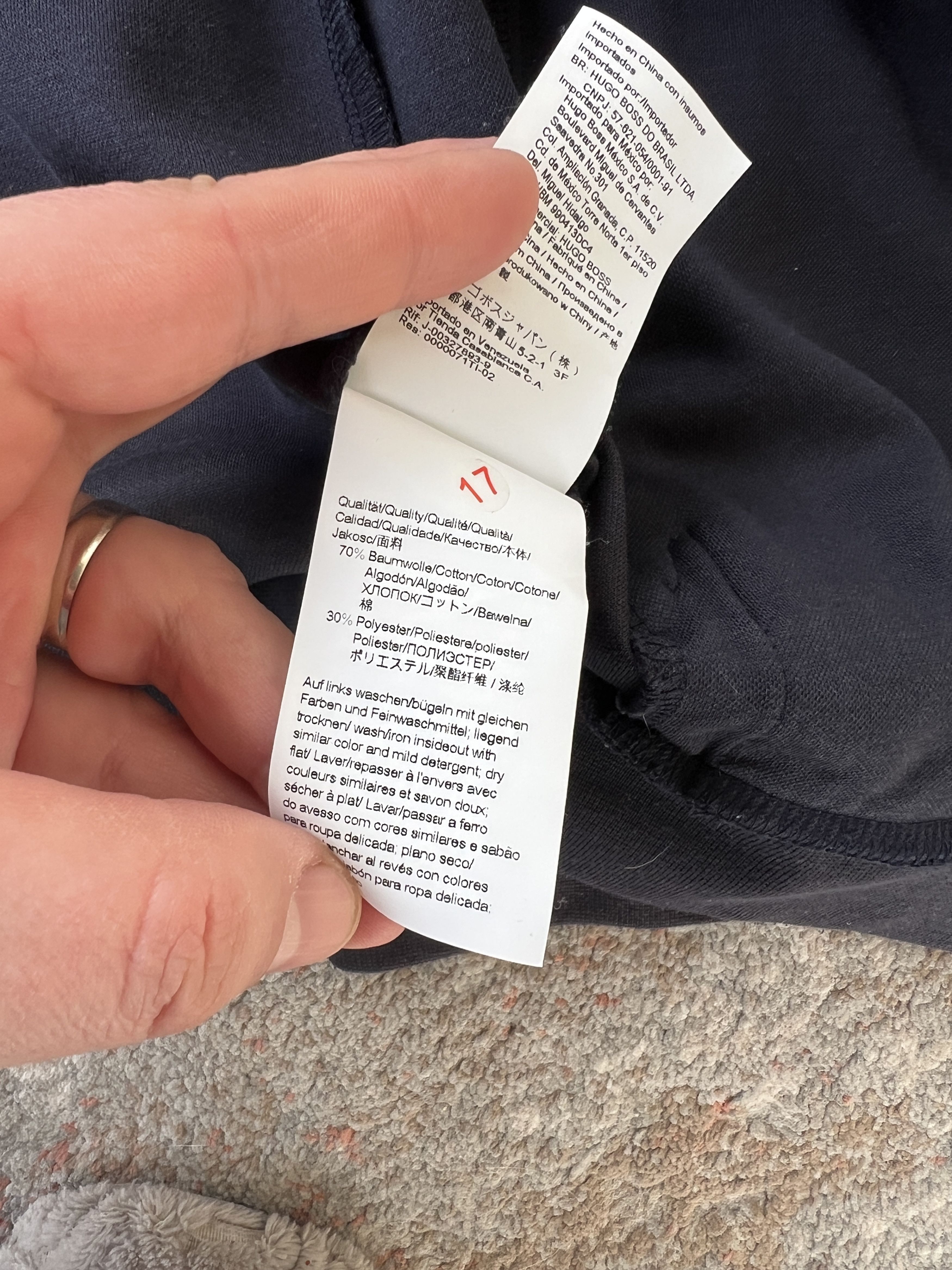 Hugo Boss Hugo Boss Zip Tracksuit Jacket Size US S / EU 44-46 / 1 - 5 Thumbnail
