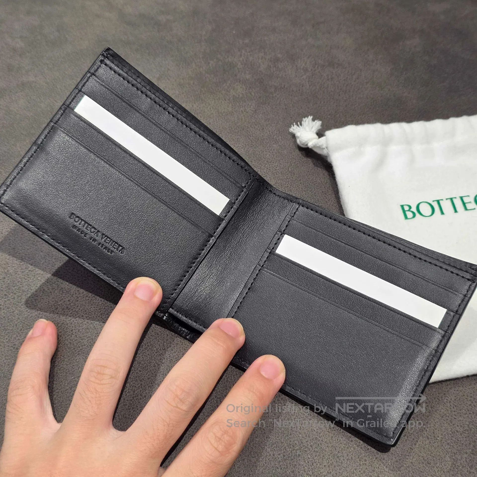 Bottega Veneta Bottega Veneta Zippered Short-Foldable Knitted Wallet Size ONE SIZE - 5 Thumbnail