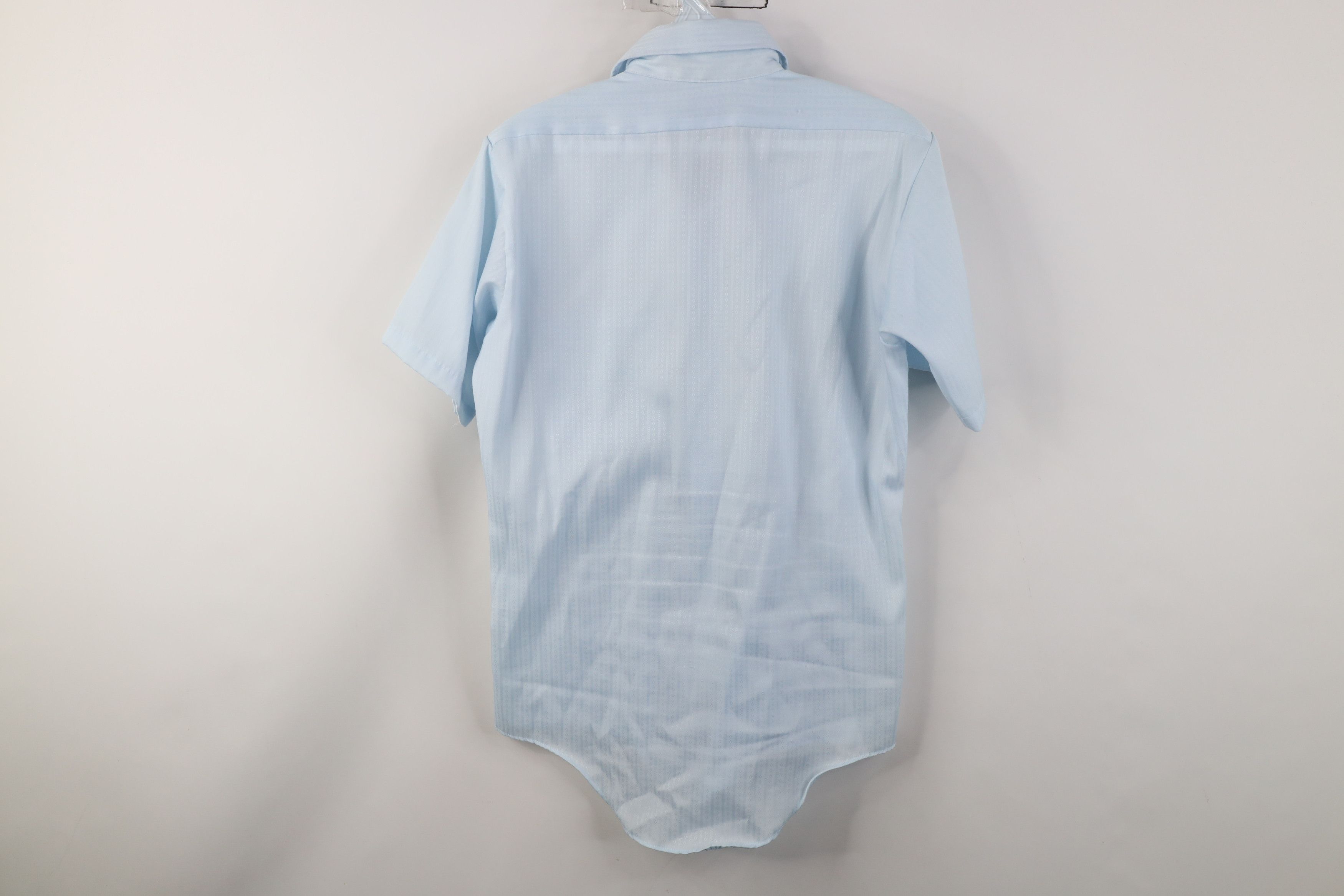 Vintage Vintage 70s Streetwear Knit Short Sleeve Button Shirt USA Size US S / EU 44-46 / 1 - 10 Thumbnail