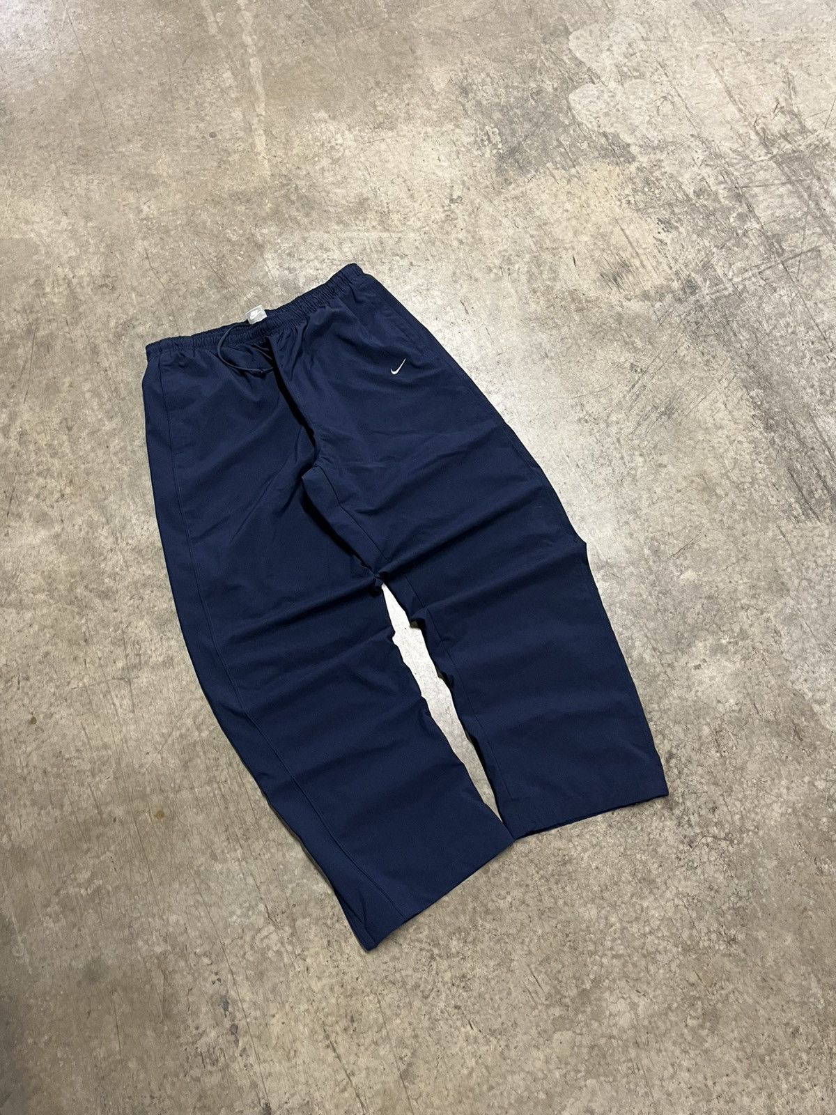 Nike × Vintage Nike track pants y2k baggy fit wide leg sporty hype rare Size US 32 / EU 48 - 1 Thumbnail